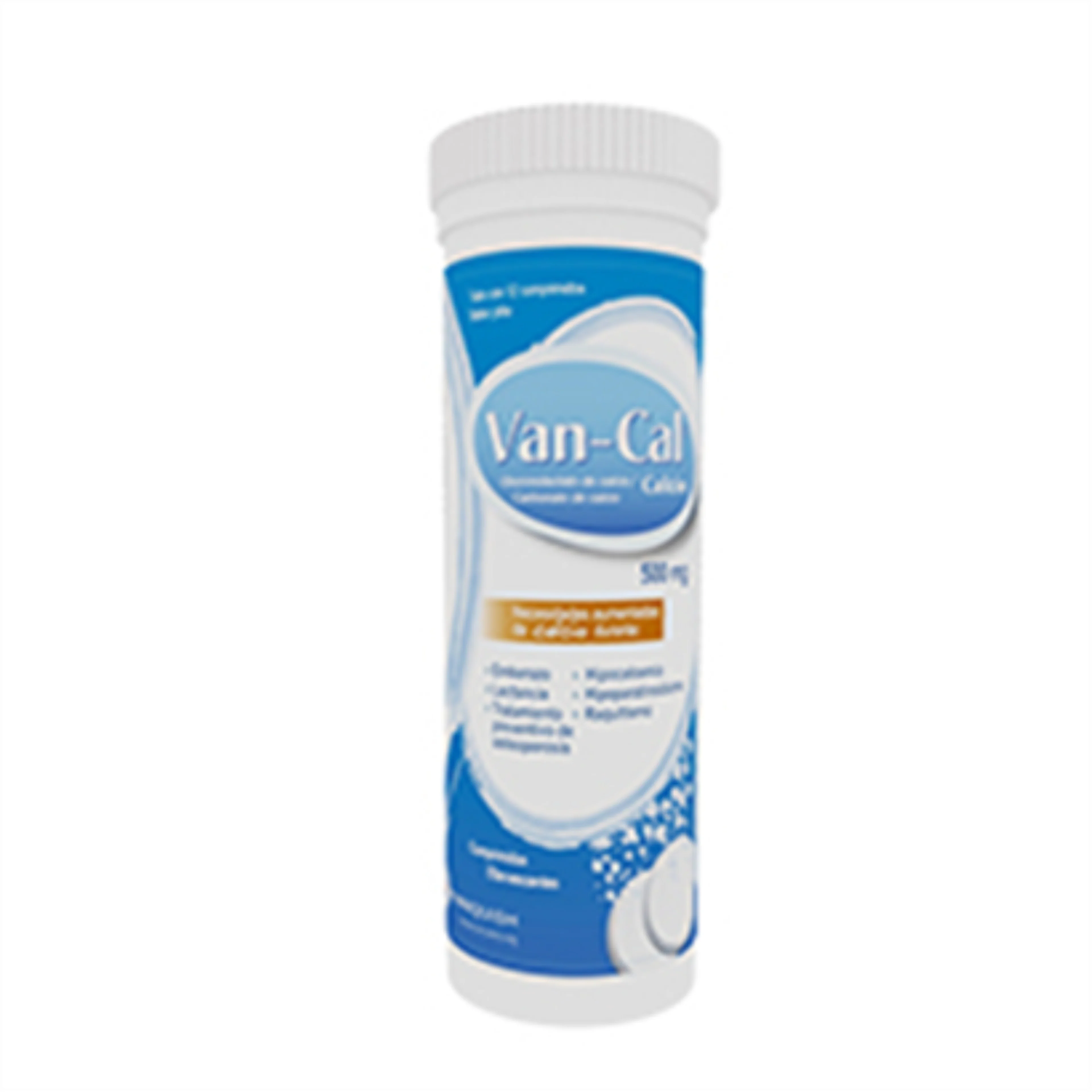 Van-Cal Calcio 500 Mg Con 12 Comprimidos