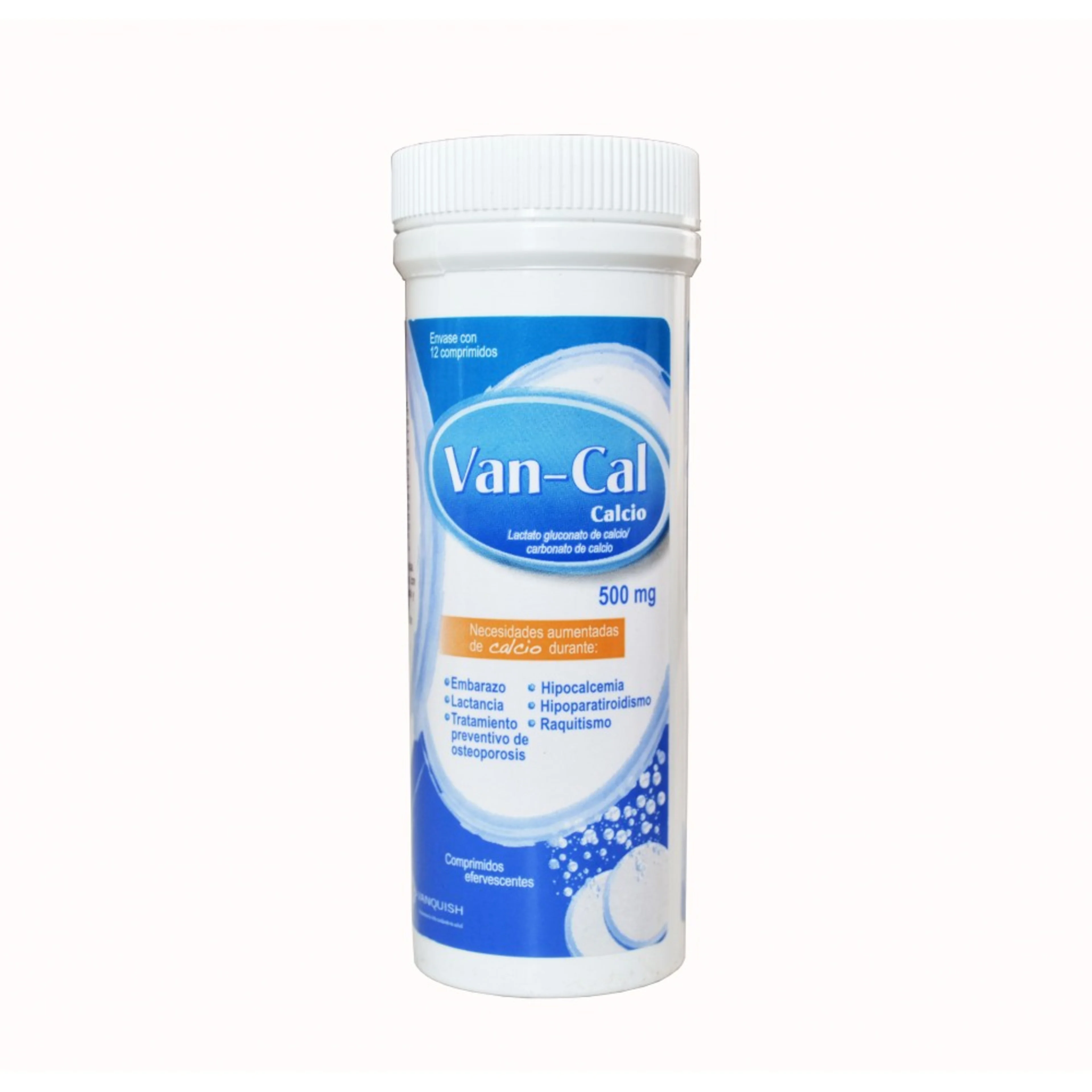 Van-cal 12 comprimidos 500 mg