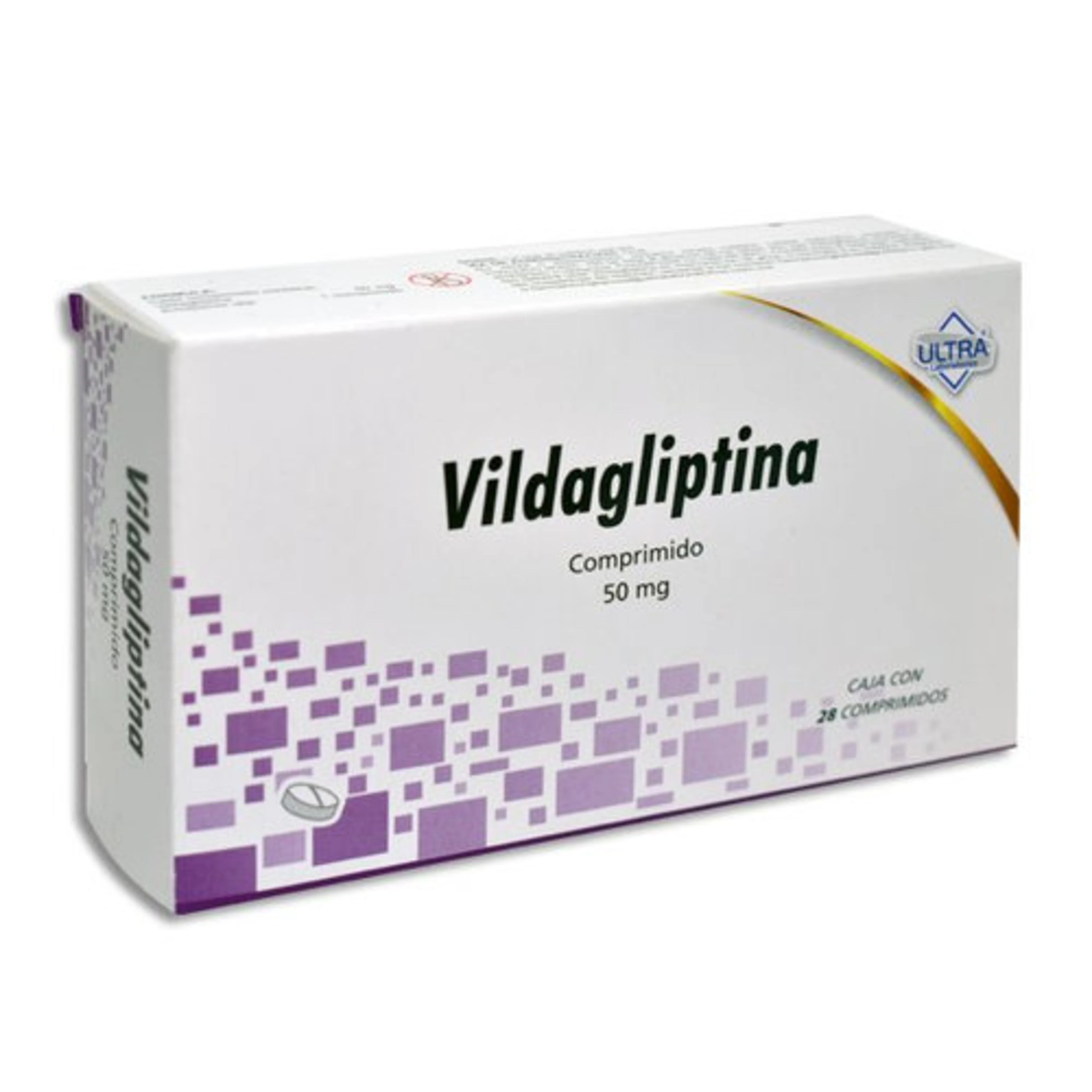 Vildagliptina 50 Mg Con 28 Comprimidos