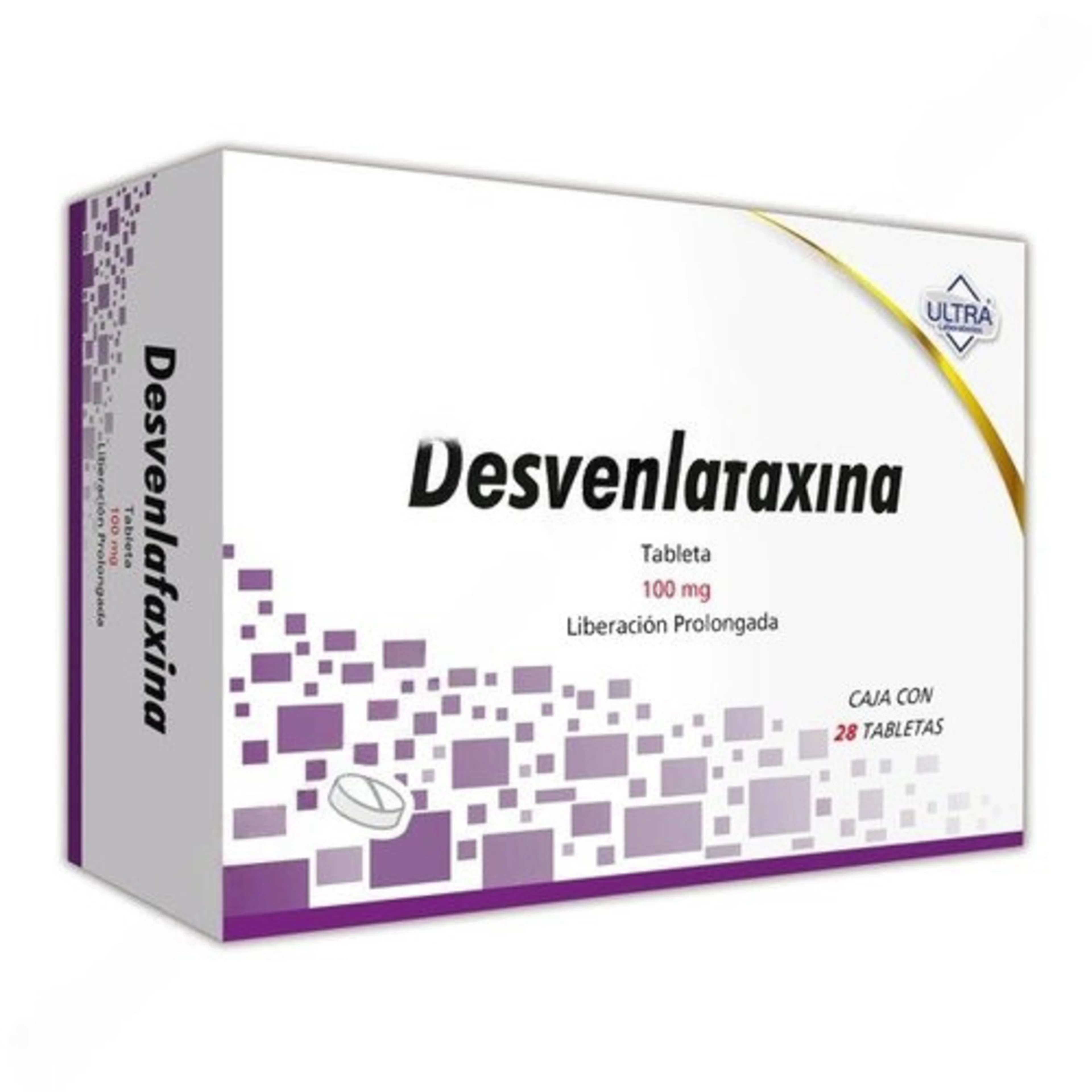 Desvenlafaxina 100 Mg Con 28 Tabletas
