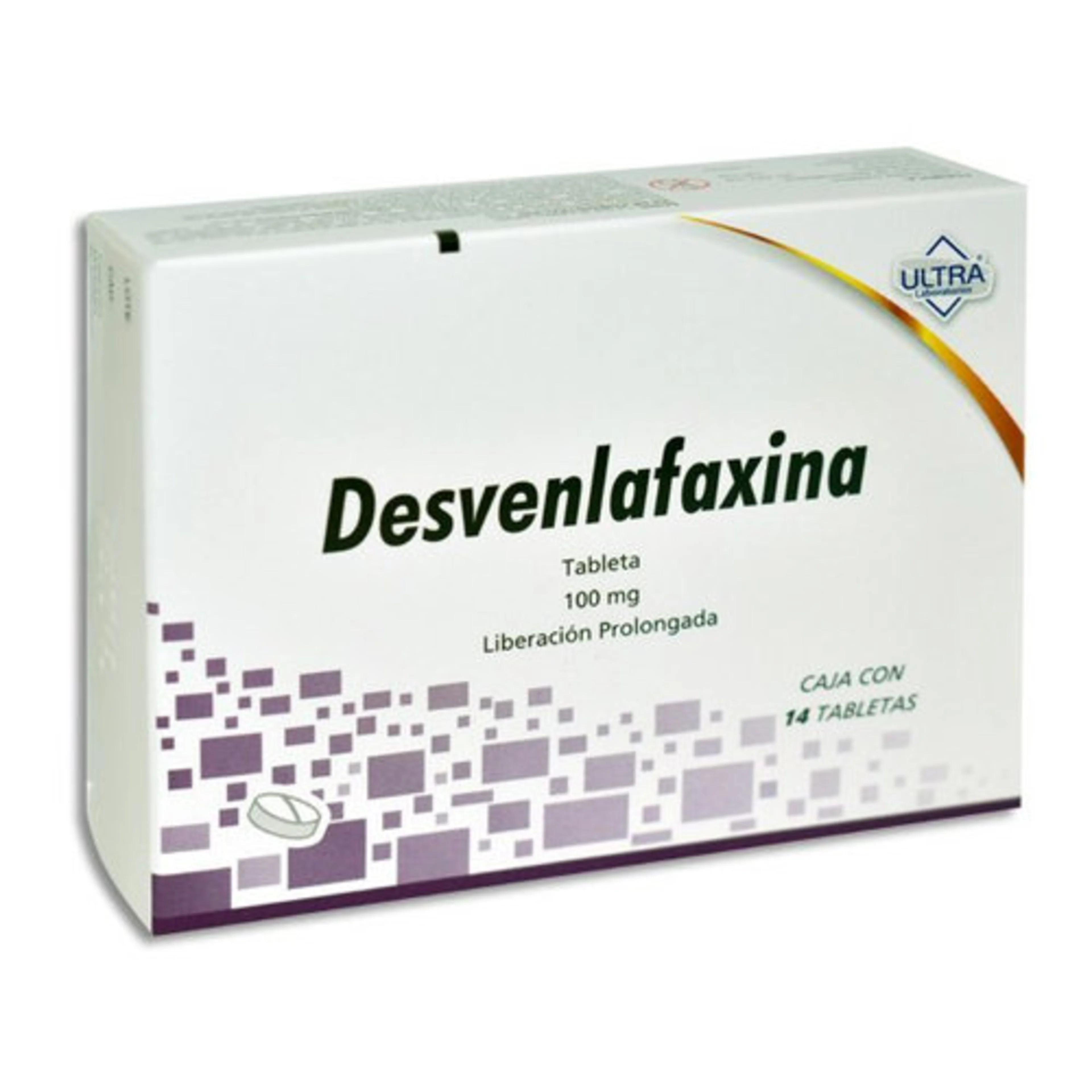 Desvenlafaxina 100 Mg Con 14 Tabletas