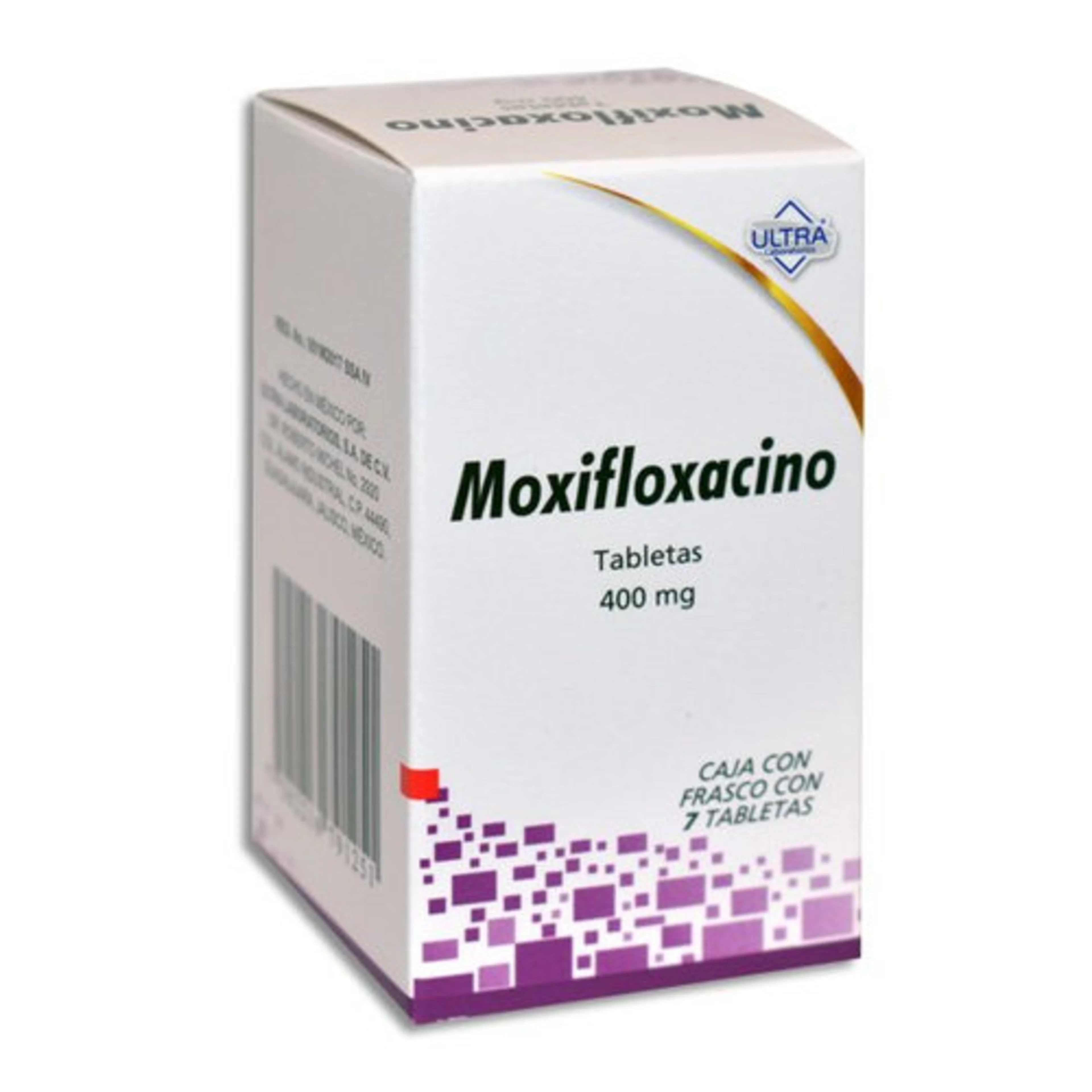Moxifloxacino 400 Mg Con 7 Tabletas