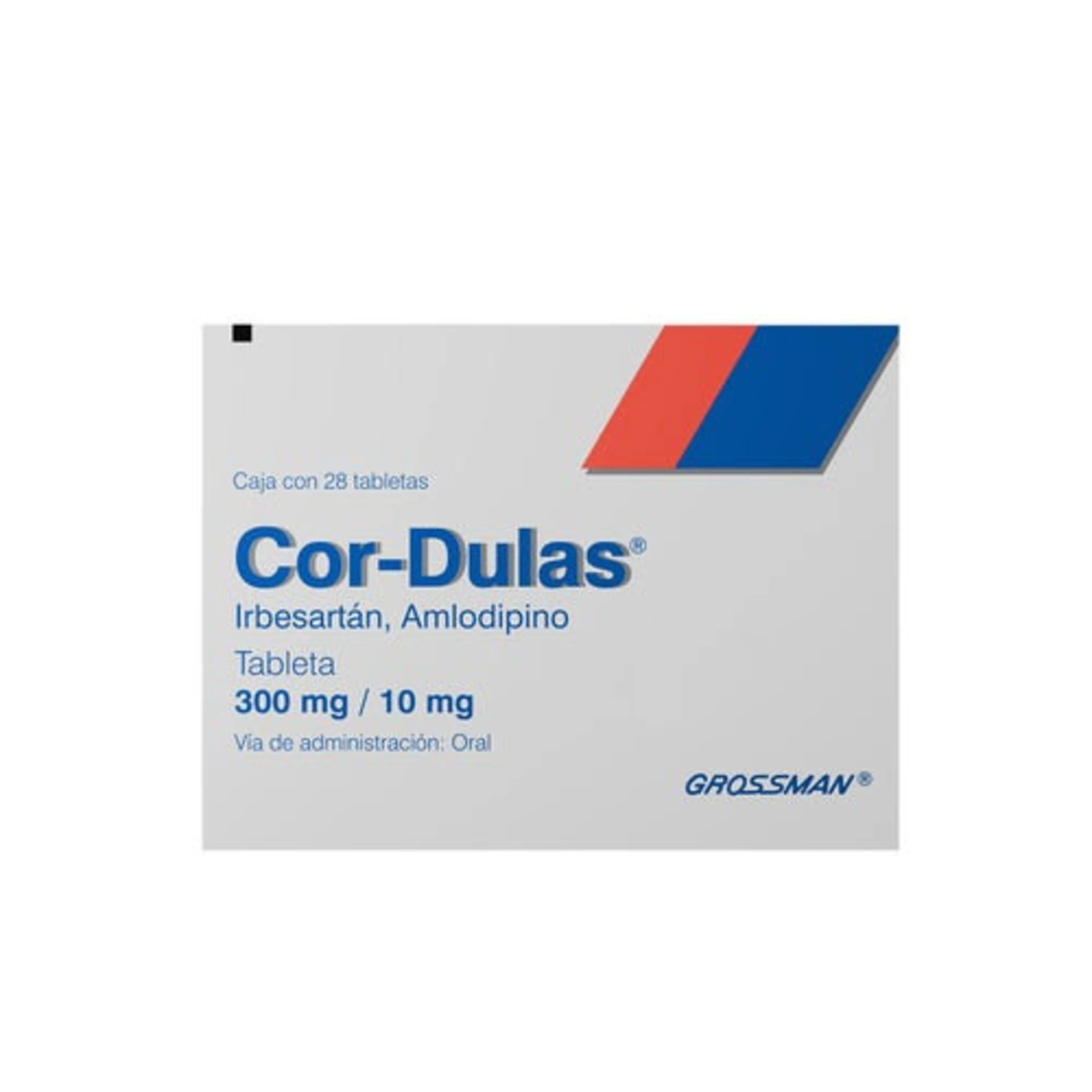 Cordulas 300/10 Mg Con 28 Tabletas
