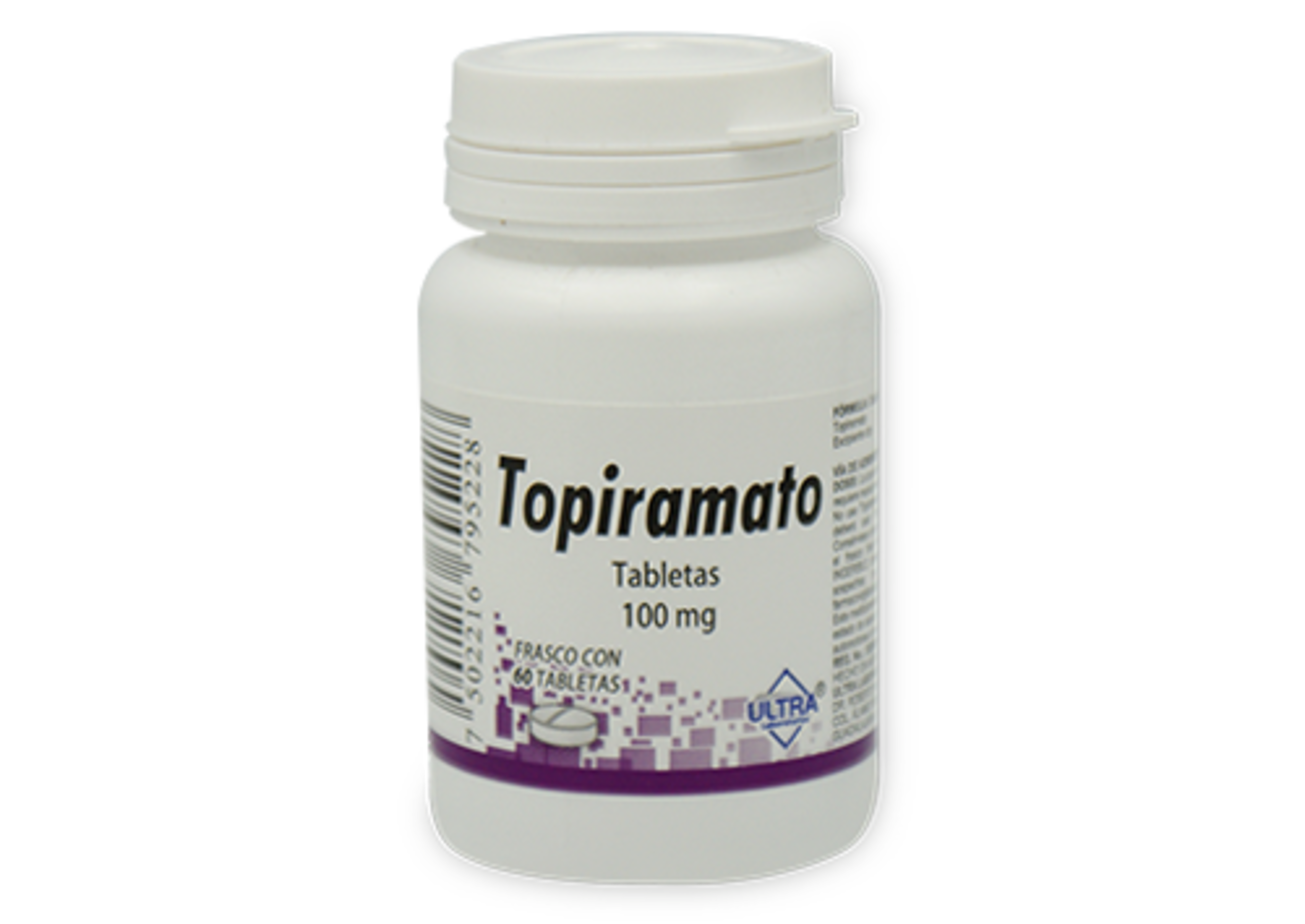 Topiramato 100 Mg Con 60 Tabletas