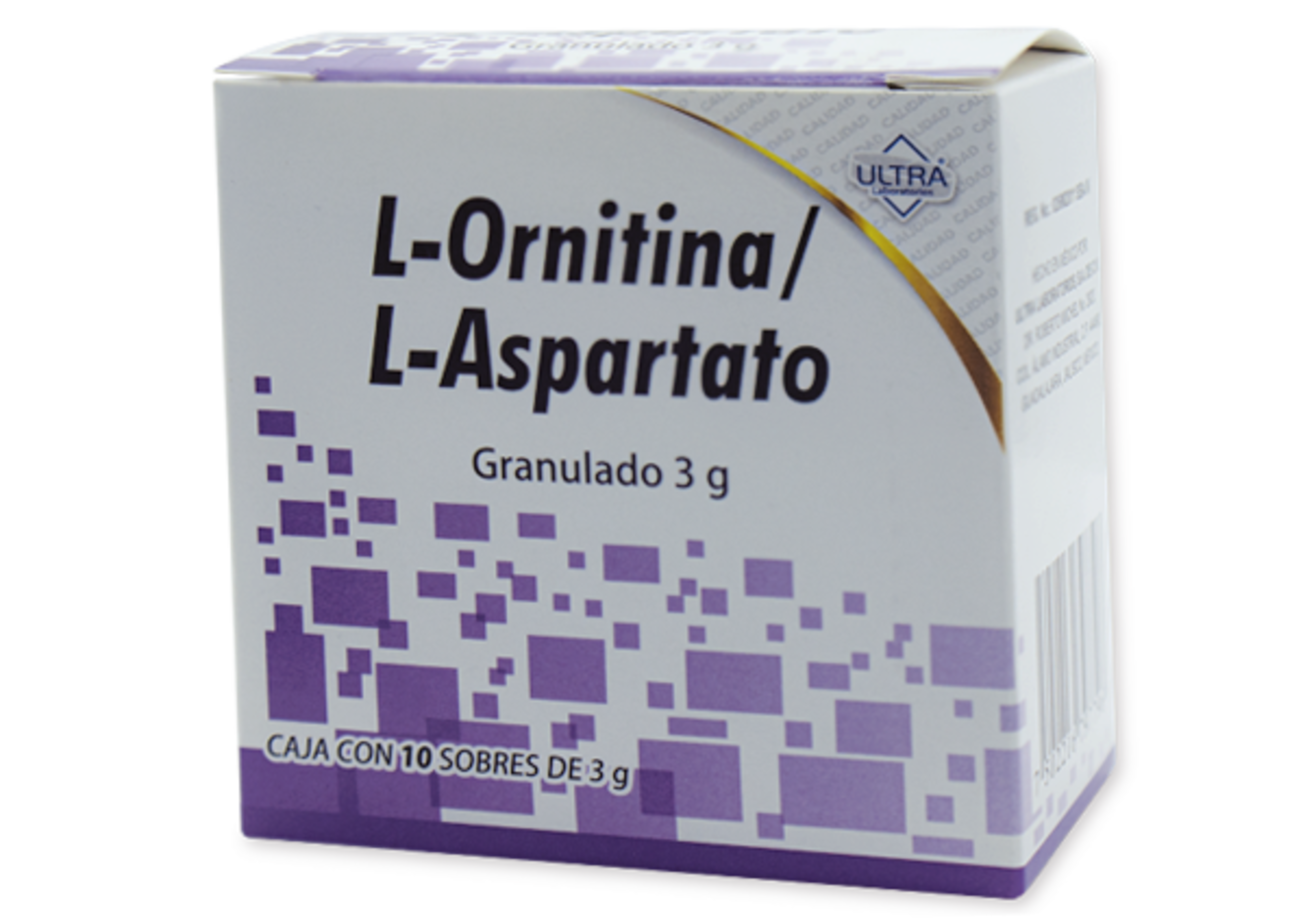 L-Ornitina/L-Aspartato Con 10 Sobres De 3 G