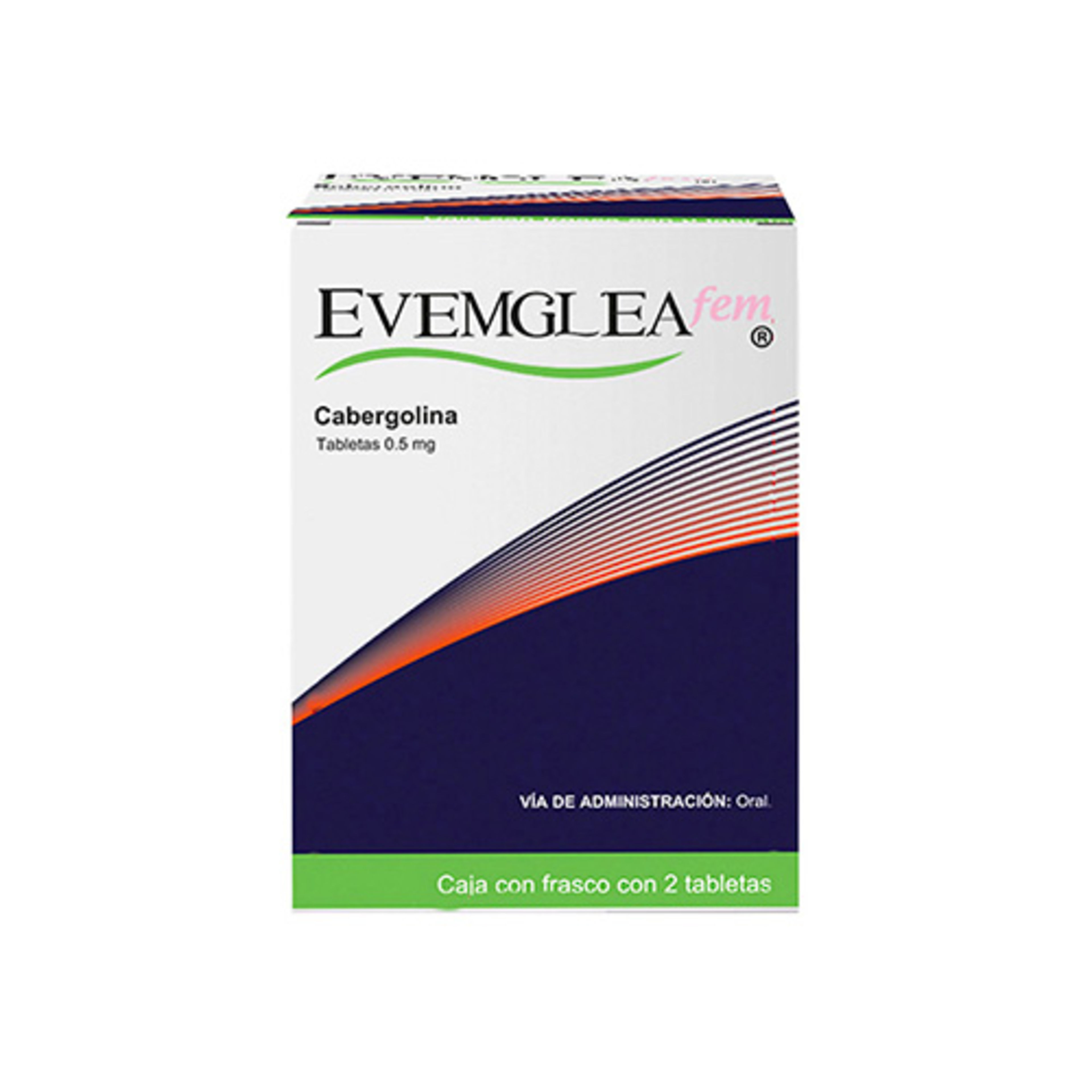 Evemglea Fem 0.5 Mg Con 2 Tabletas