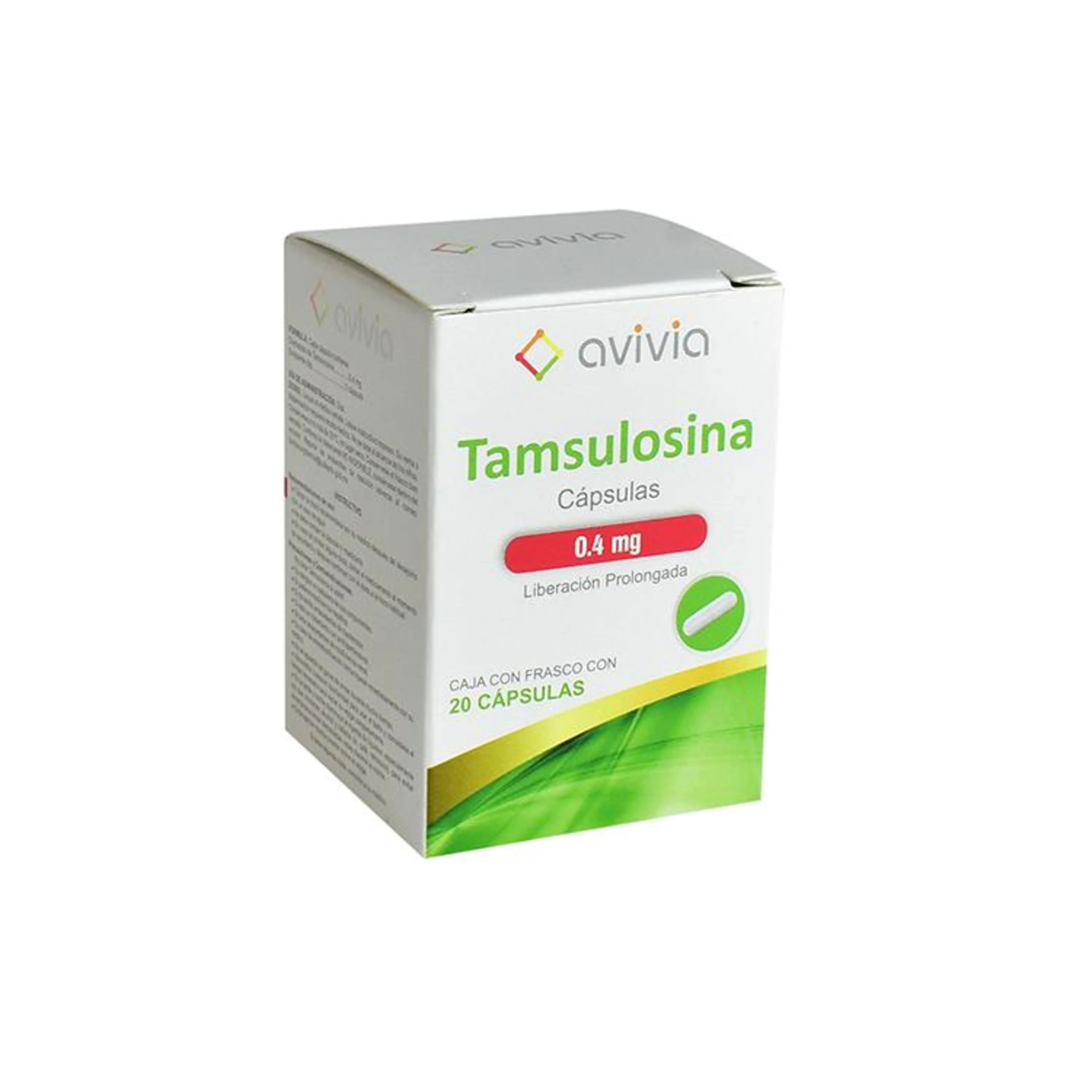 Tamsulosina tamsulosina 4 mg con 20 cápsulas