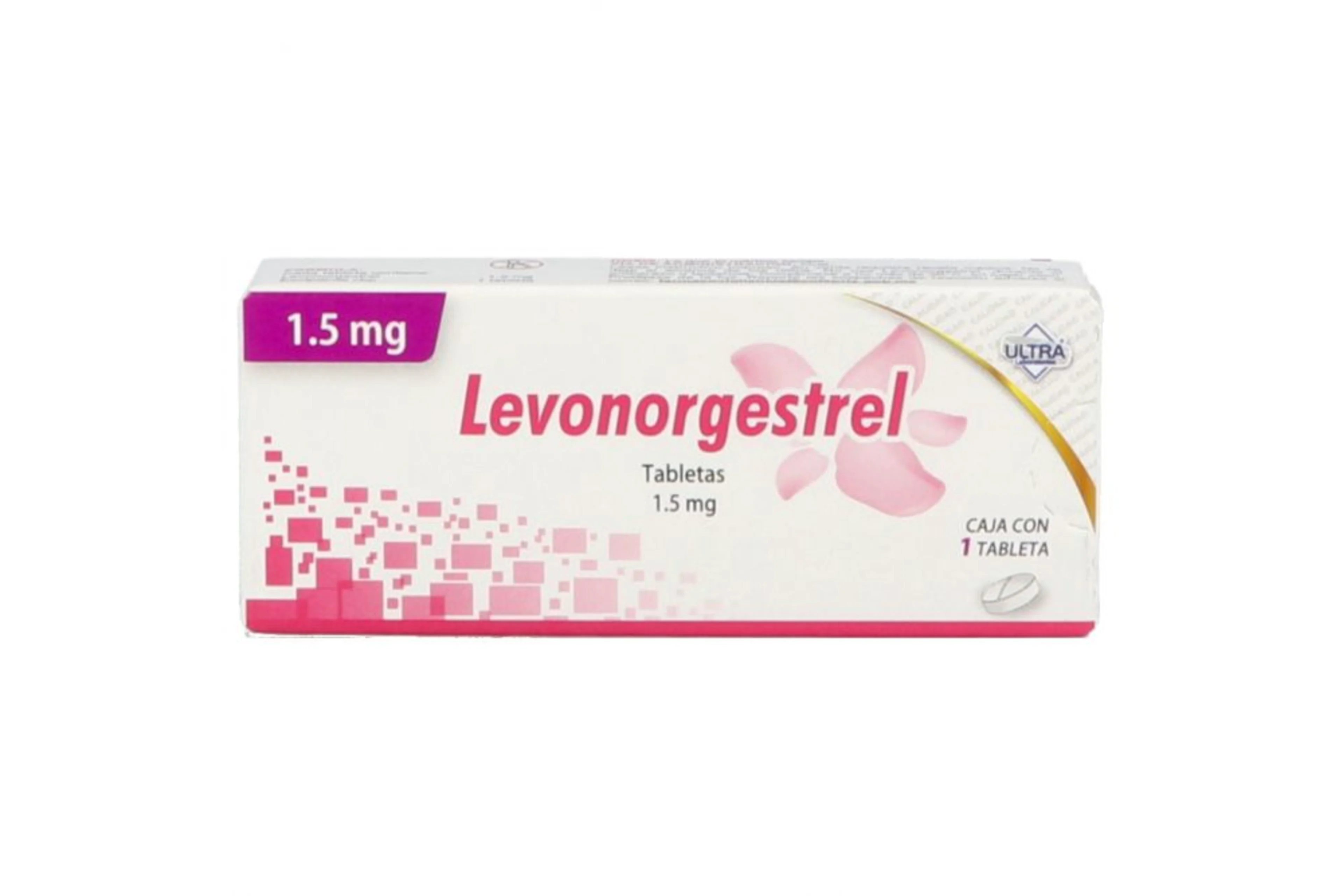 Levonorgestrel 1.5 Mg Con 1 Tableta (Ultra)