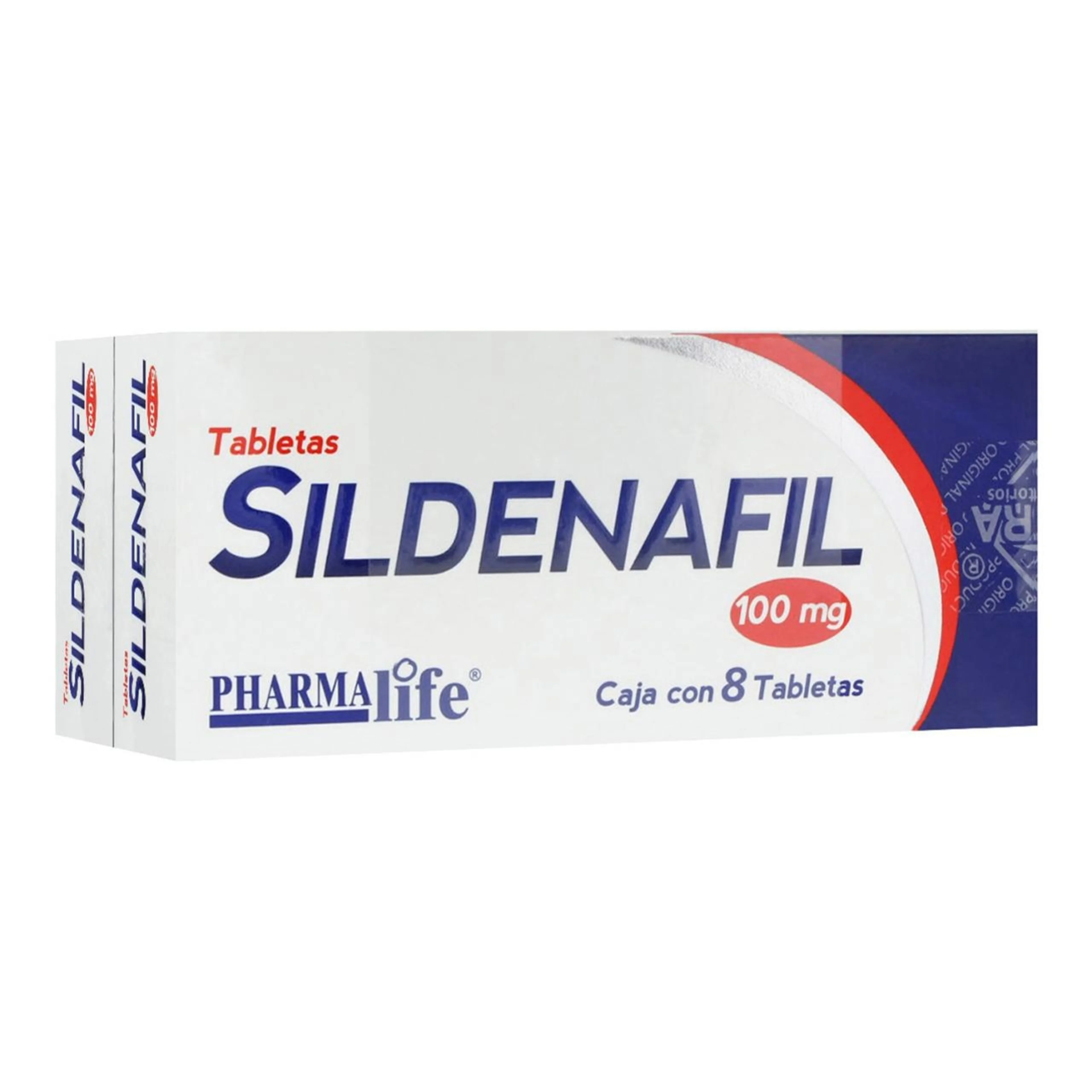 Sildenafil 100mg 16 tabletas