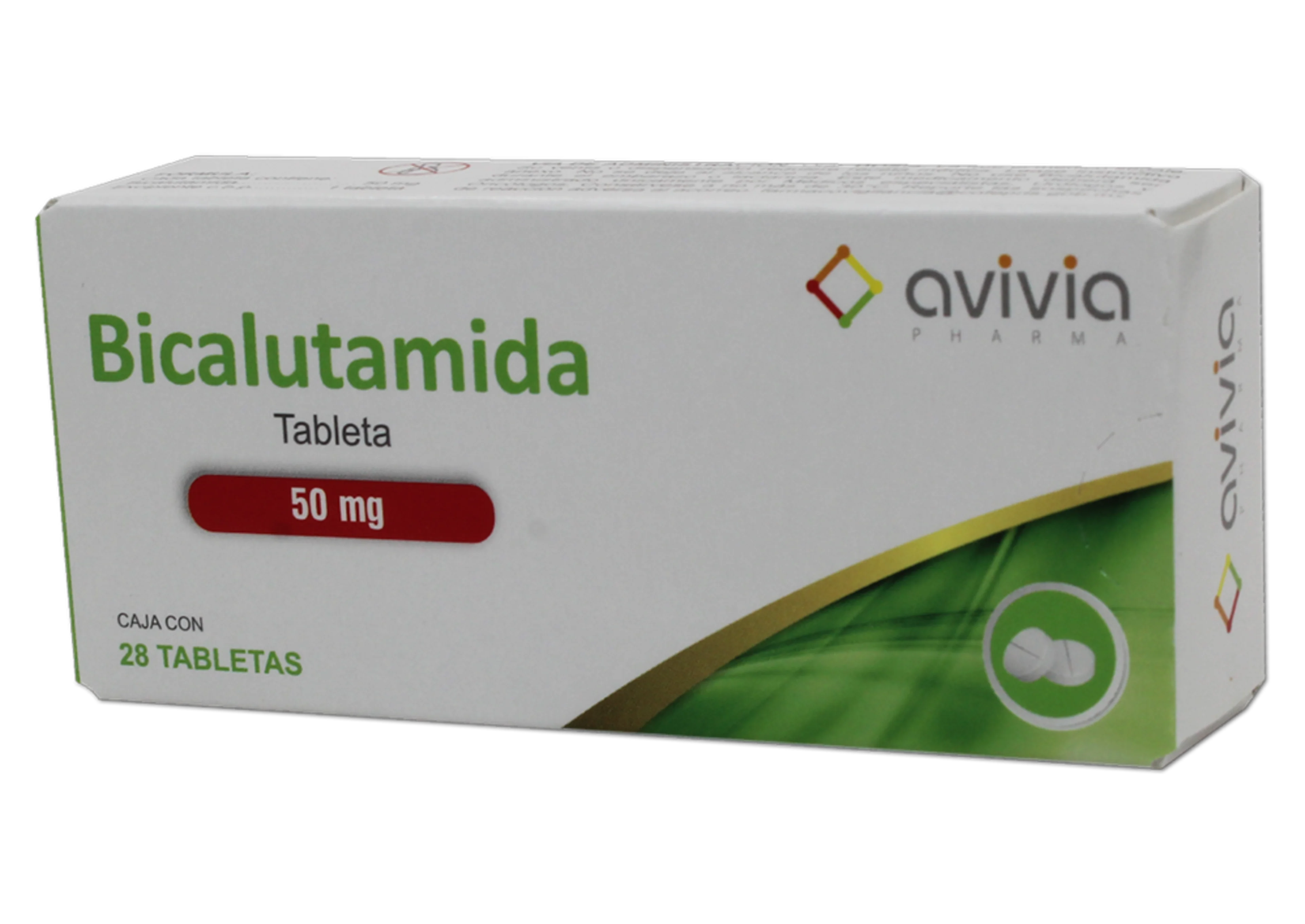 Bicalutamida 50 Mg Con 28 Tabletas (Avivia)