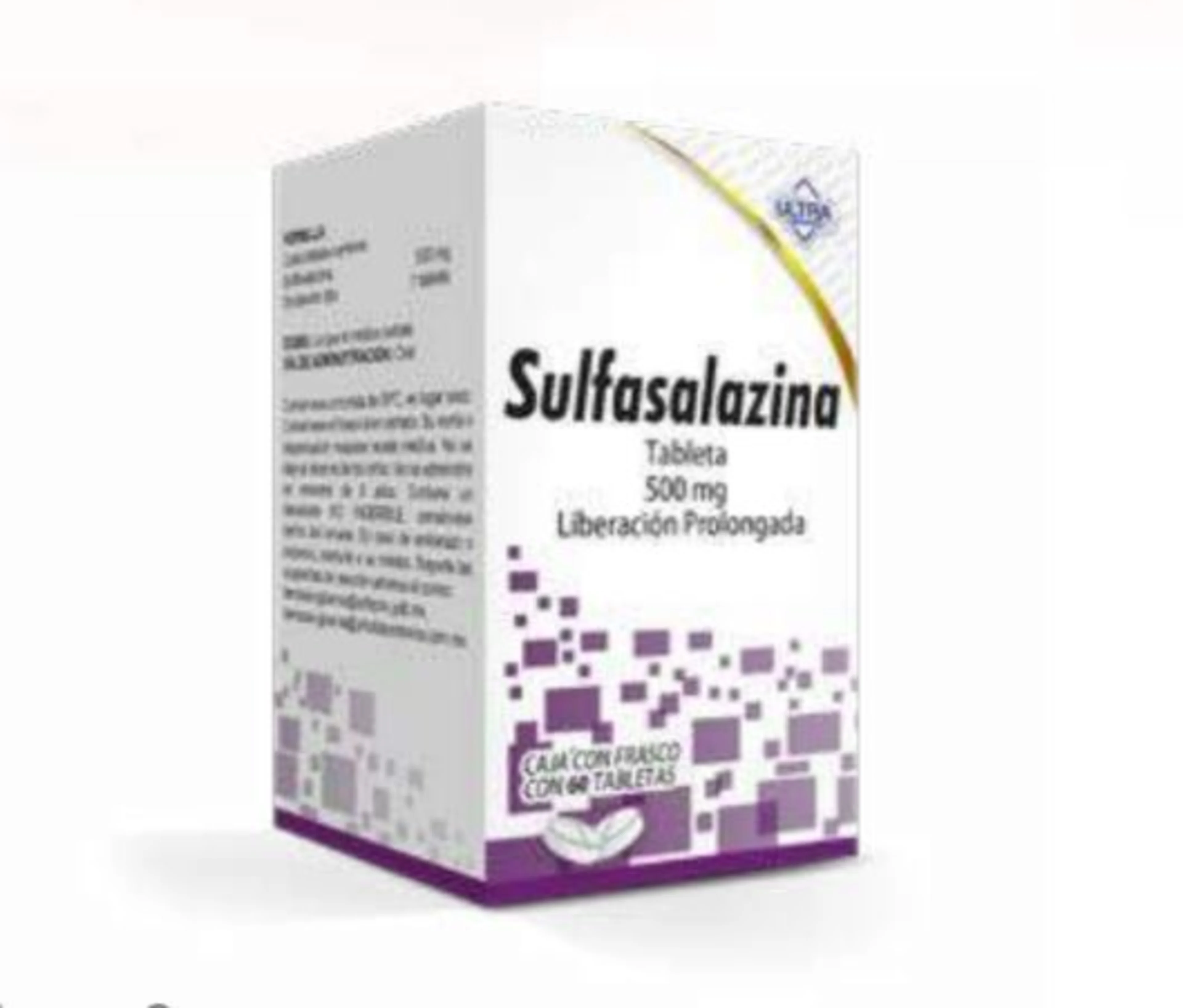 Sulfasalazina 500 Mg Con 60 Tabletas