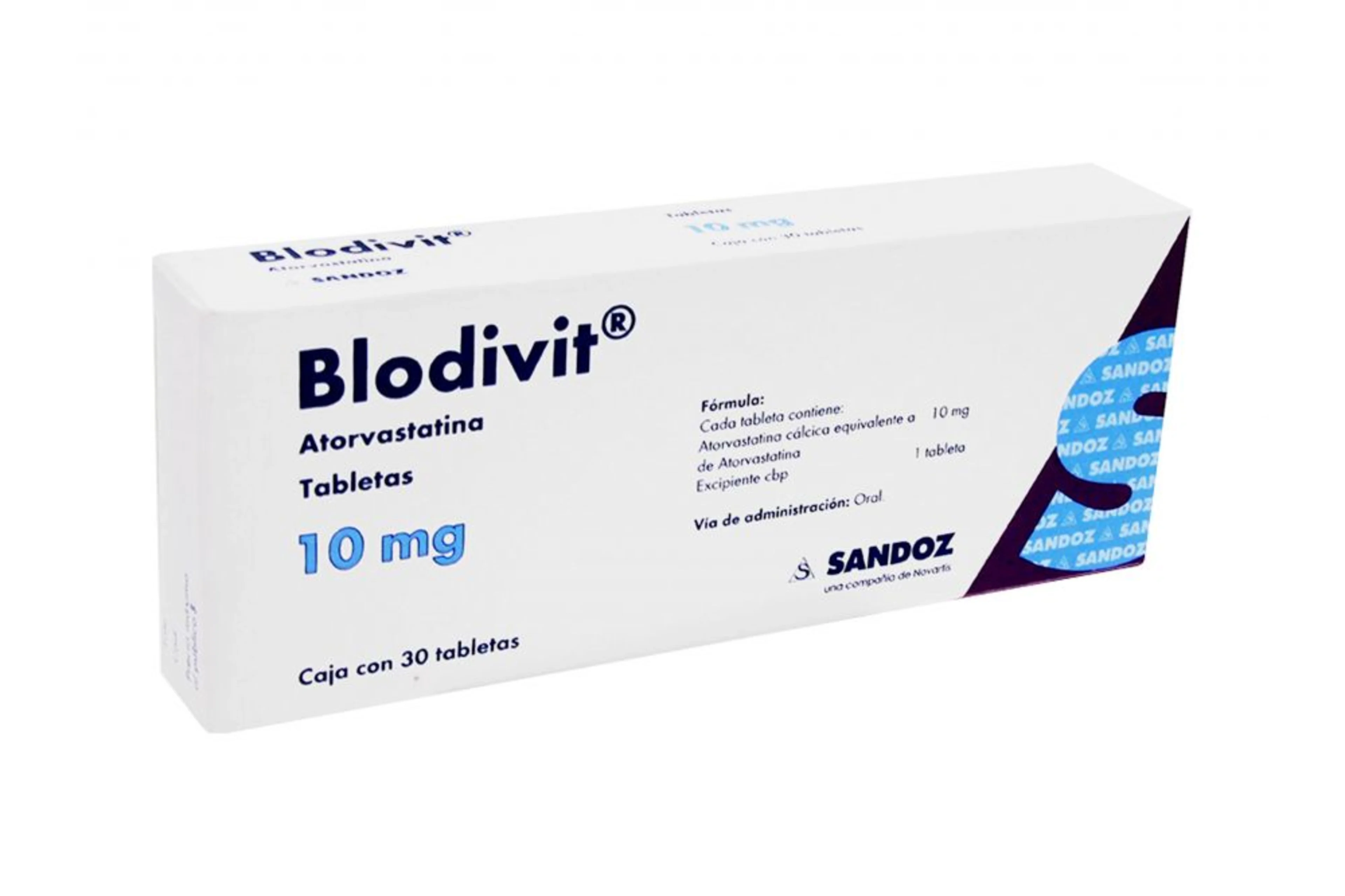 Blodivit 10 Mg Con 30 Tabletas