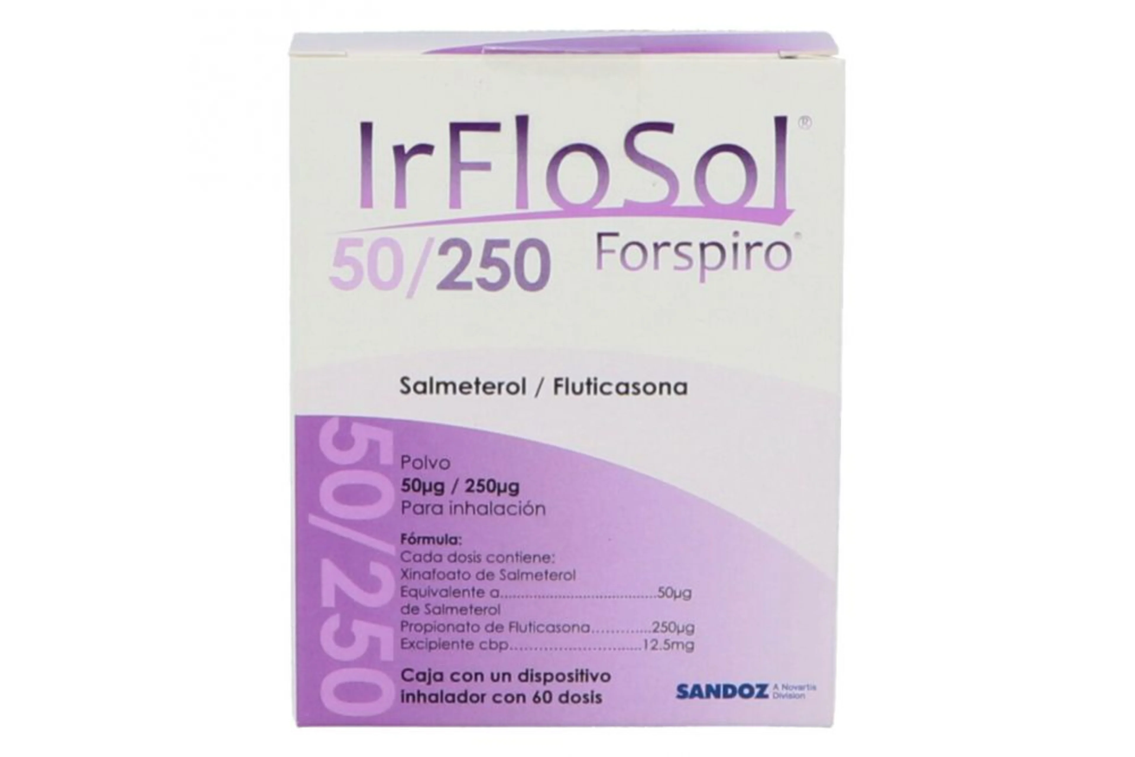 Irflosol Forspiro 50/250 Mcg Polvo Para Inhalación Con 60 Dosis