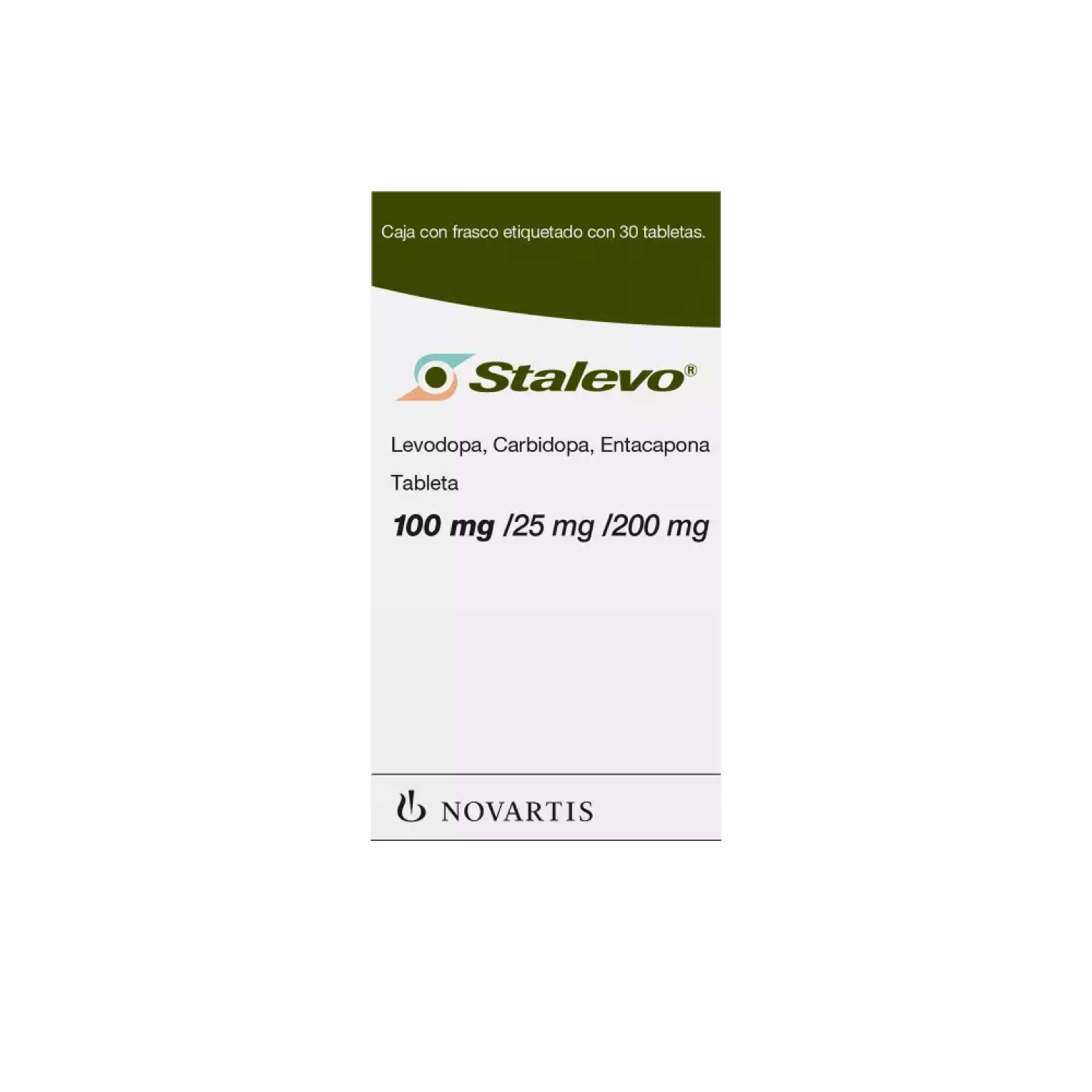 Stalevo 100/25/200 Mg Con 30 Tabletas