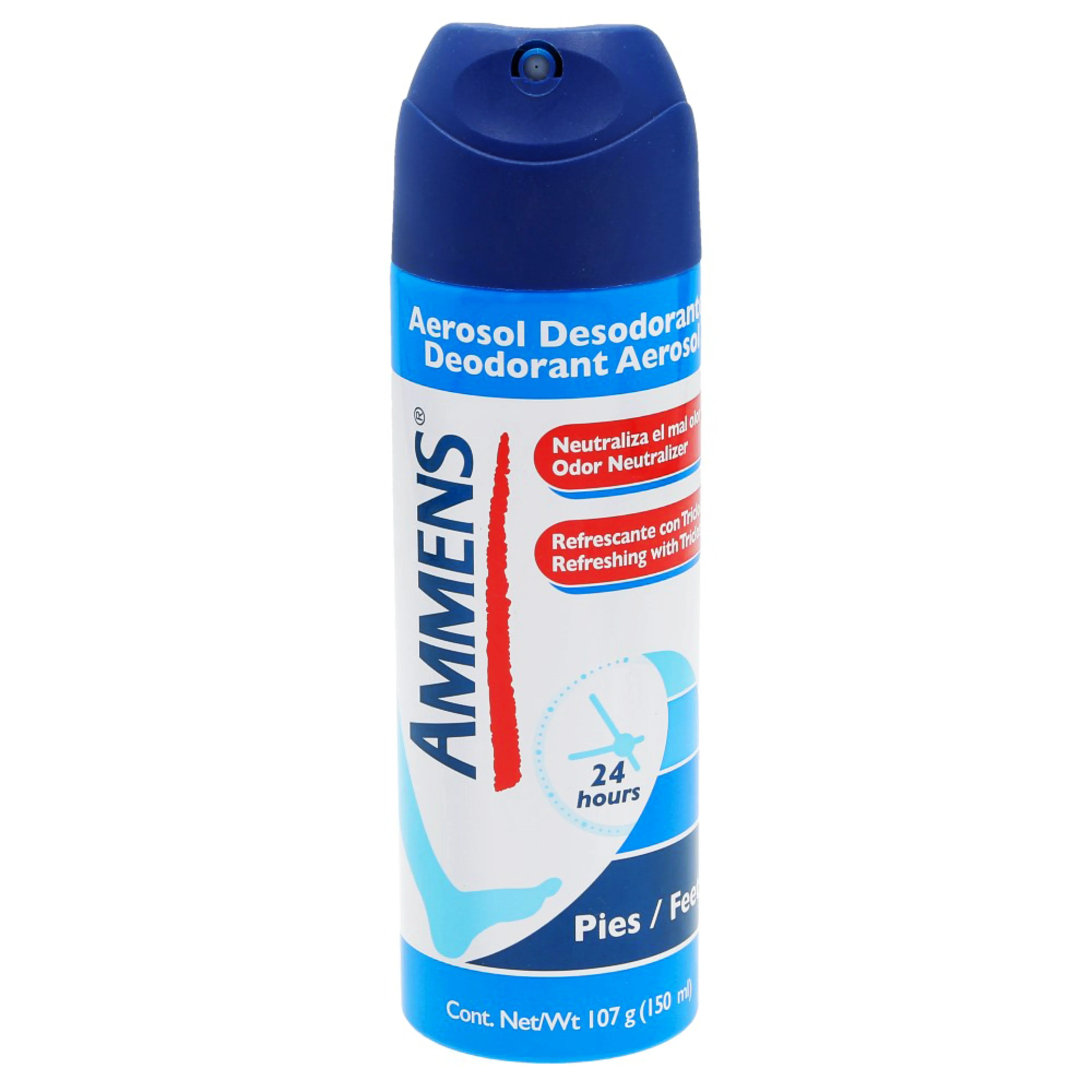 Ammens Desodorante Para Pies En Aerosol Con 150 Ml