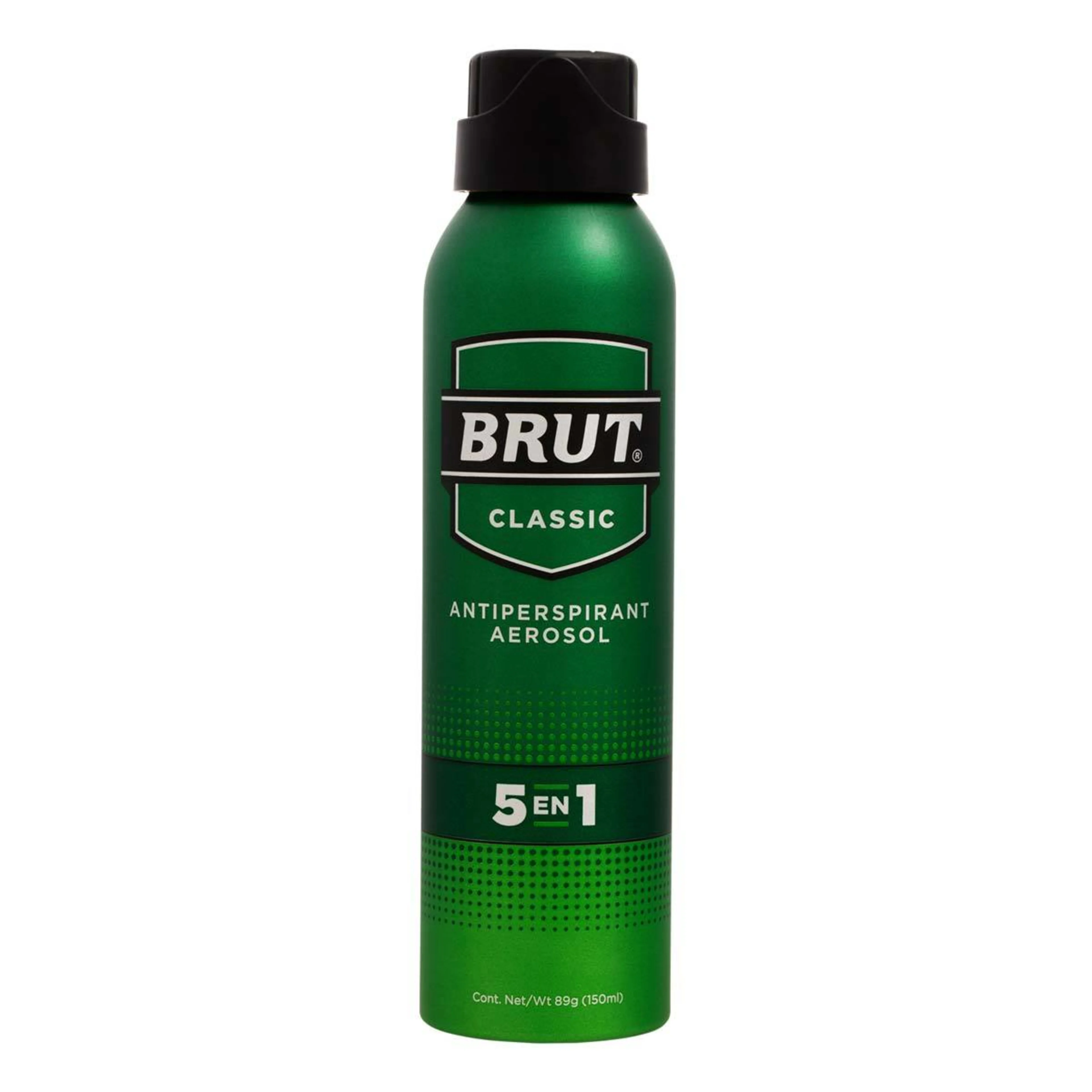 Brut Classic 5 En 1 Antitranspirante En Aerosol Con 150 Ml