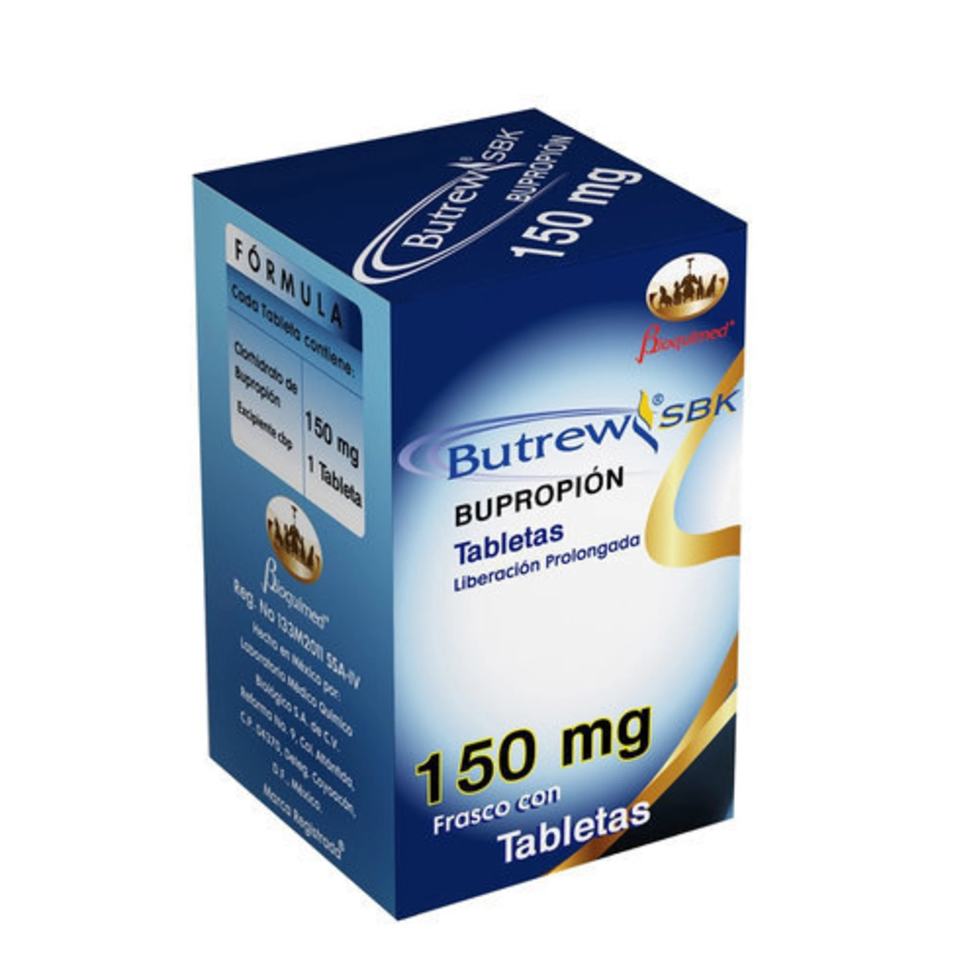 Butrew Sbk 150Mg Con 30 Tabletas