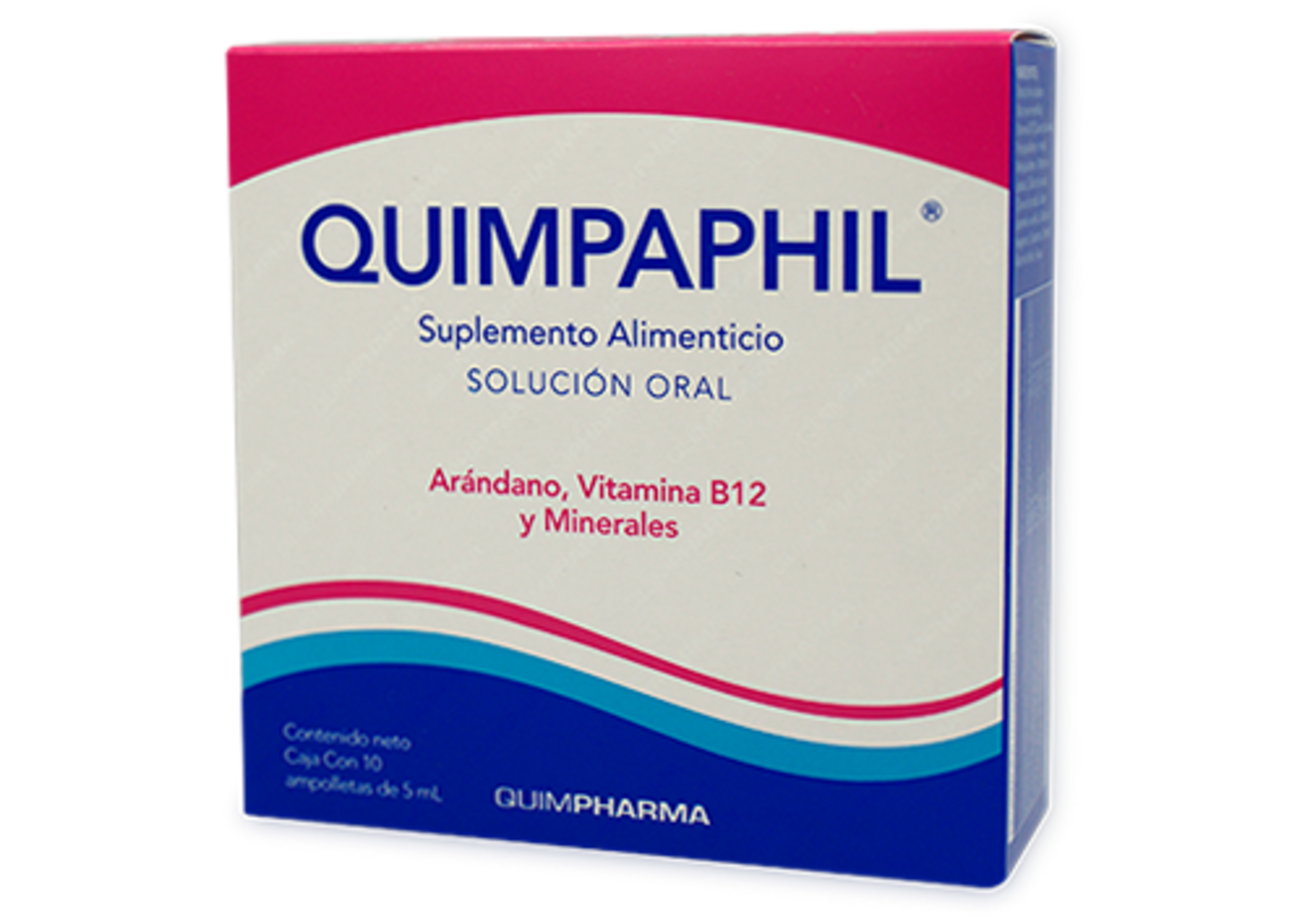 Quimpaphil B12 con 10 Ampollas