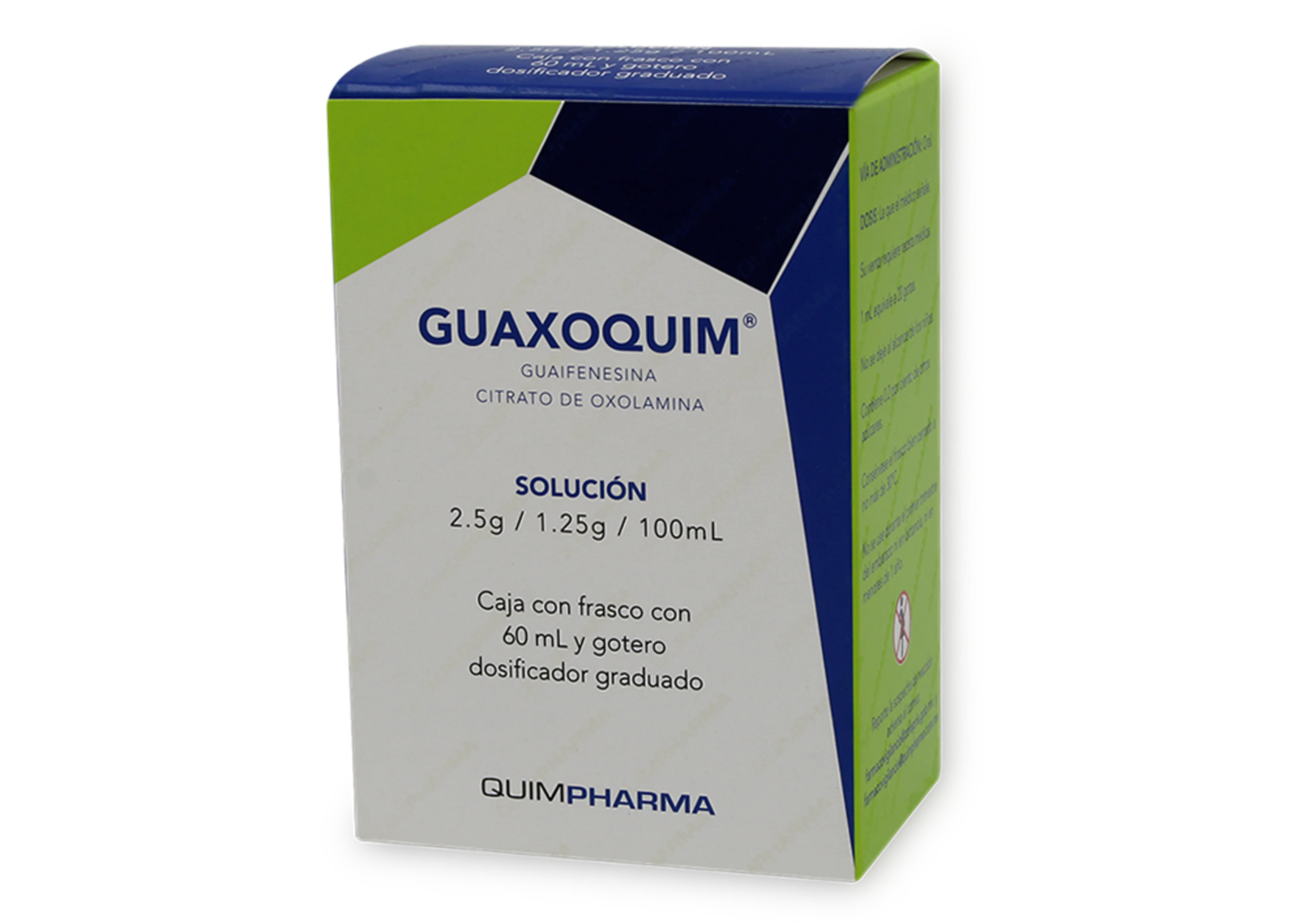Guaxoquim Pediátrico 2.5/1.25 G Solución Con 60 Ml