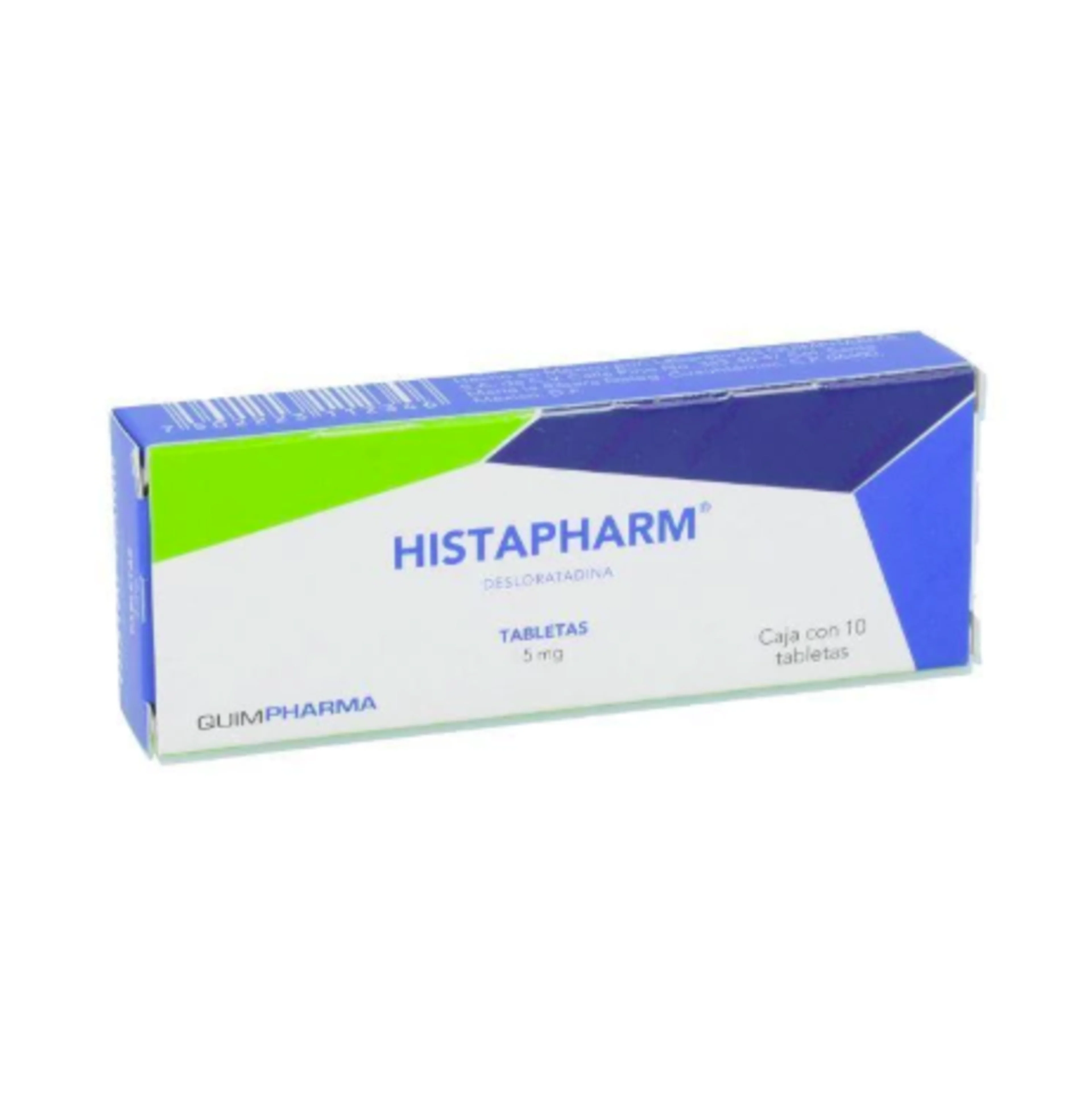 Histapharm 5 Mg Con 10 Tabletas