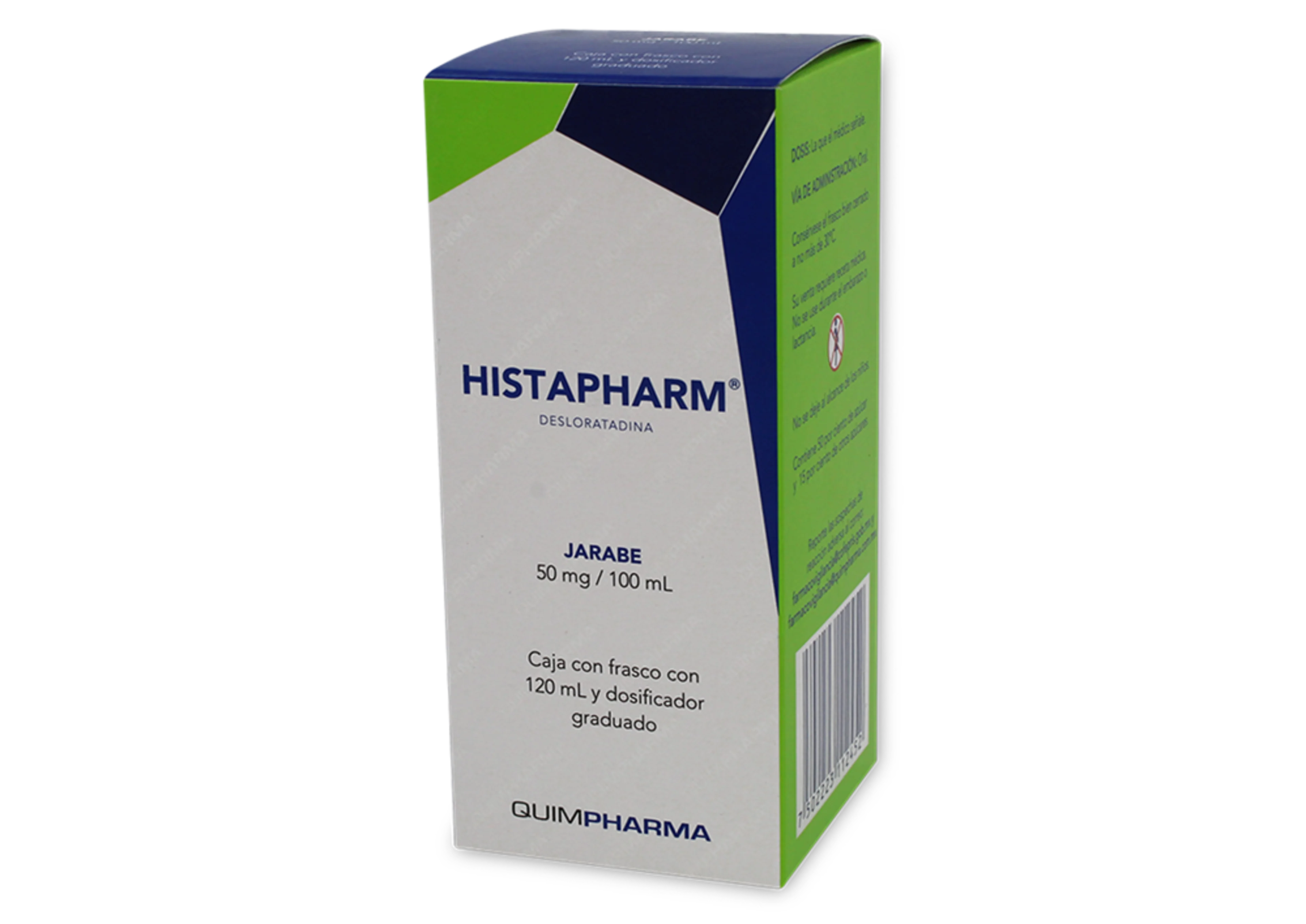 Histapharm 50 Mg Con 120 Ml De Jarabe