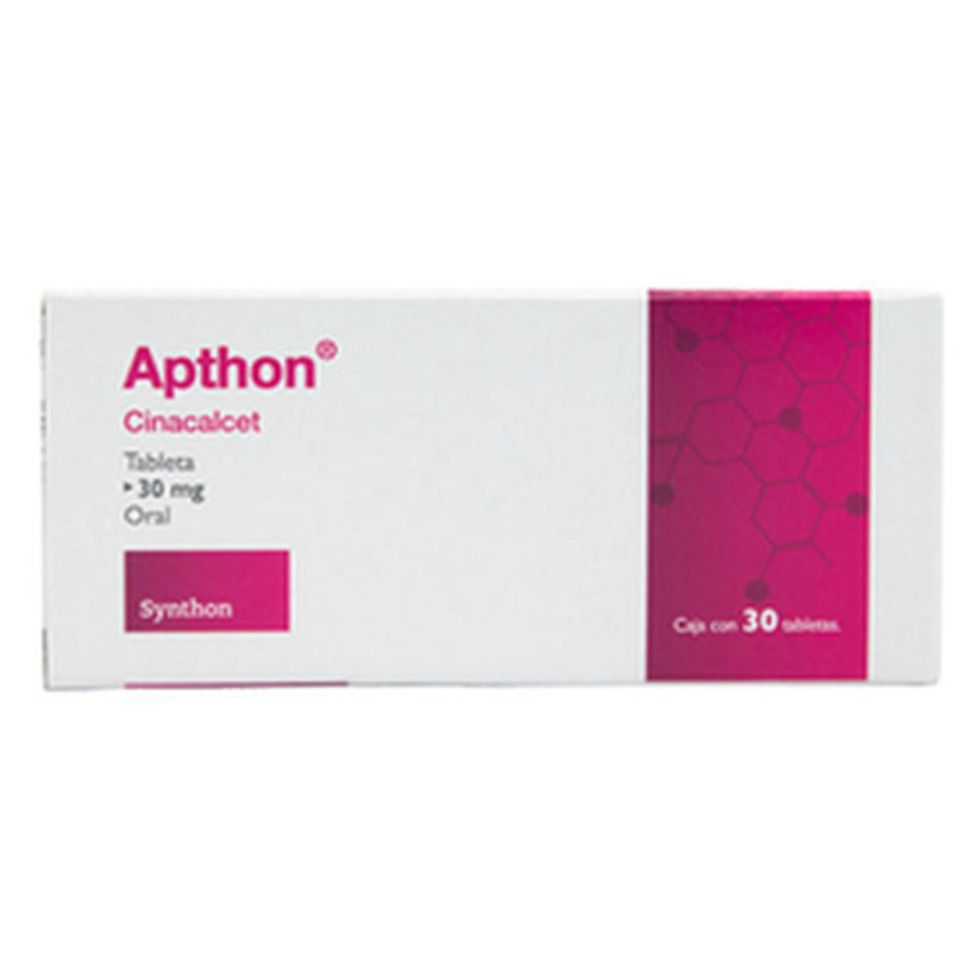 Apthon 30 Mg Con 30 Tabletas