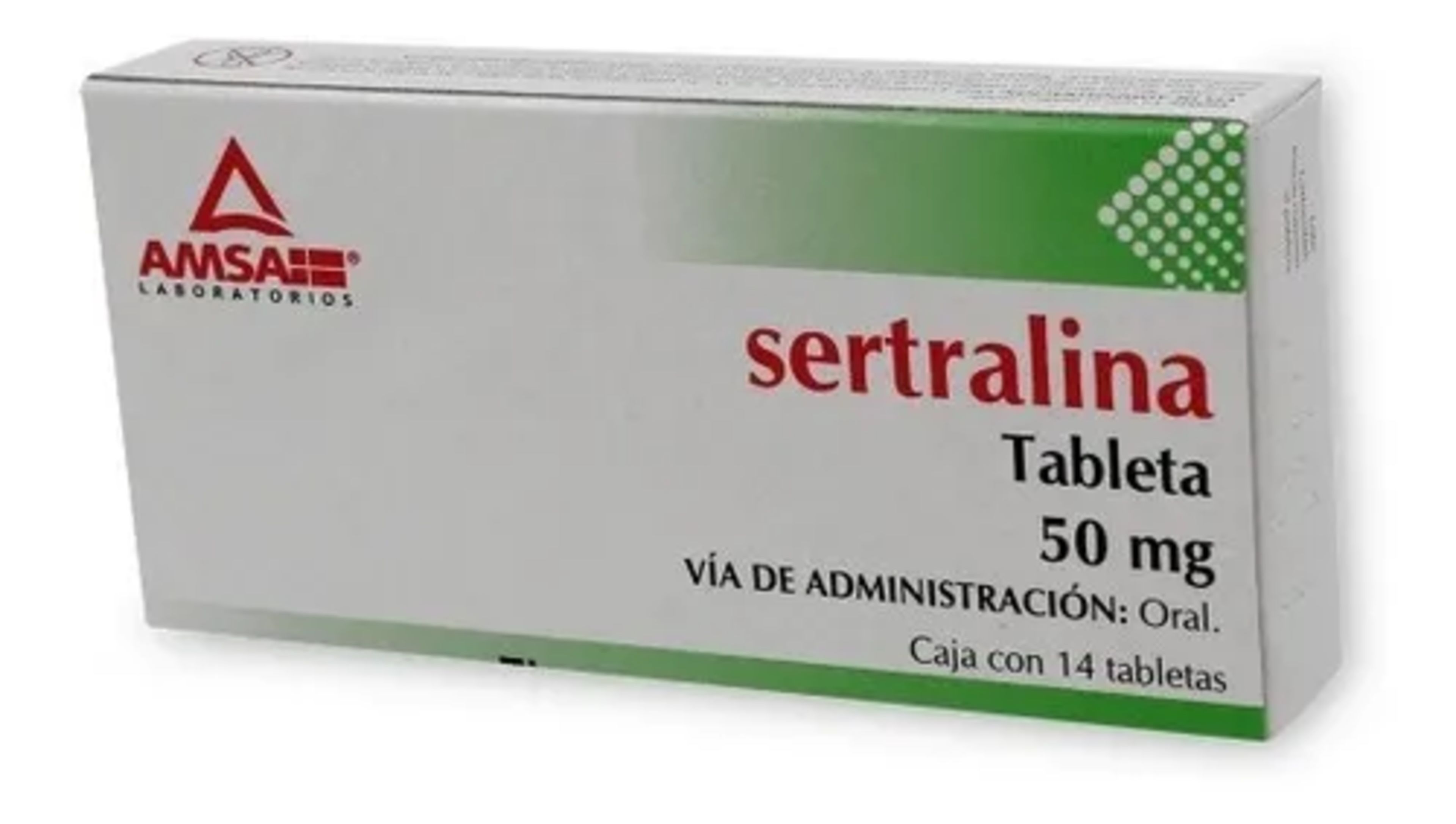 Sertralina 14 tabletas 50mg