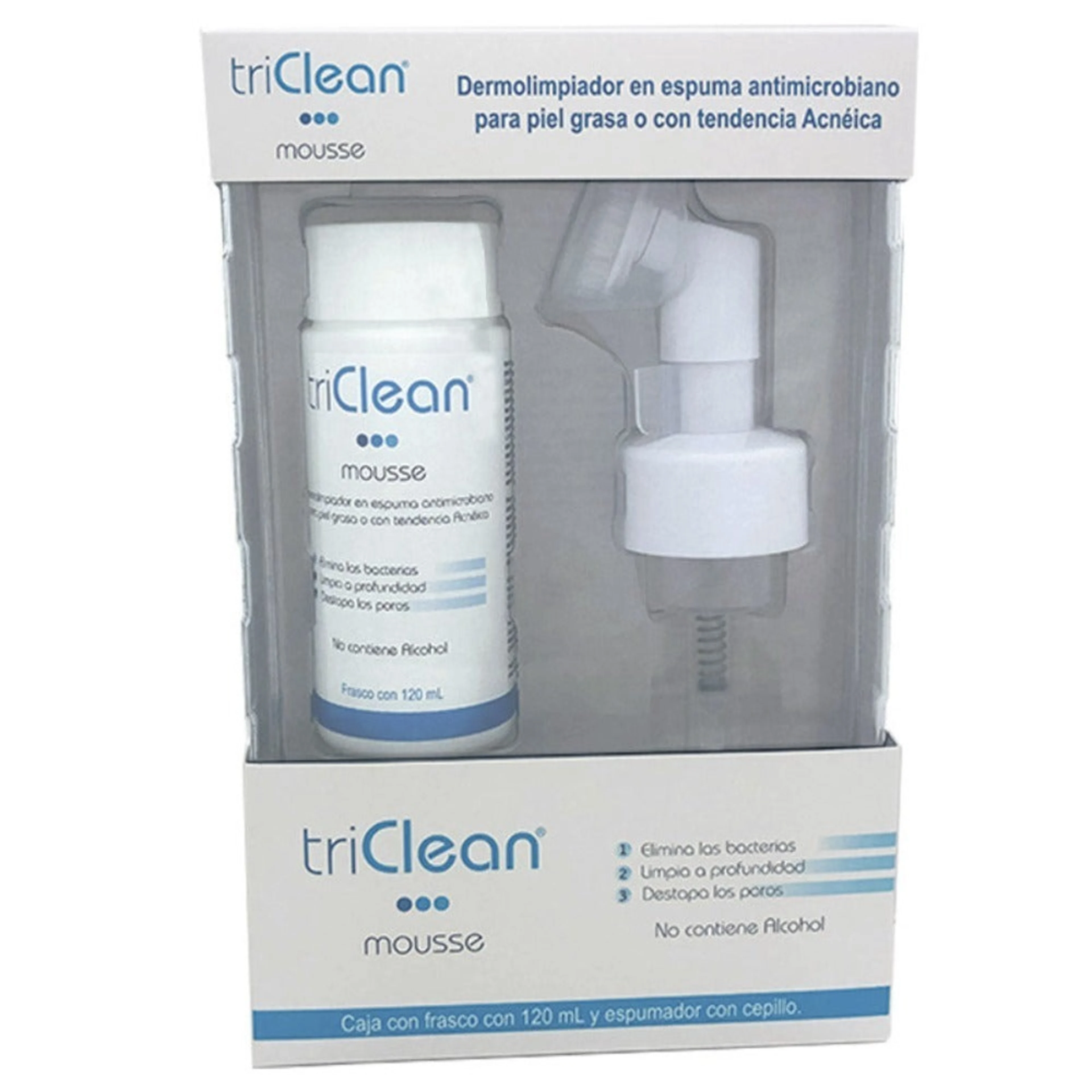 Triclean Mousse + Cepillo Con 120 Ml