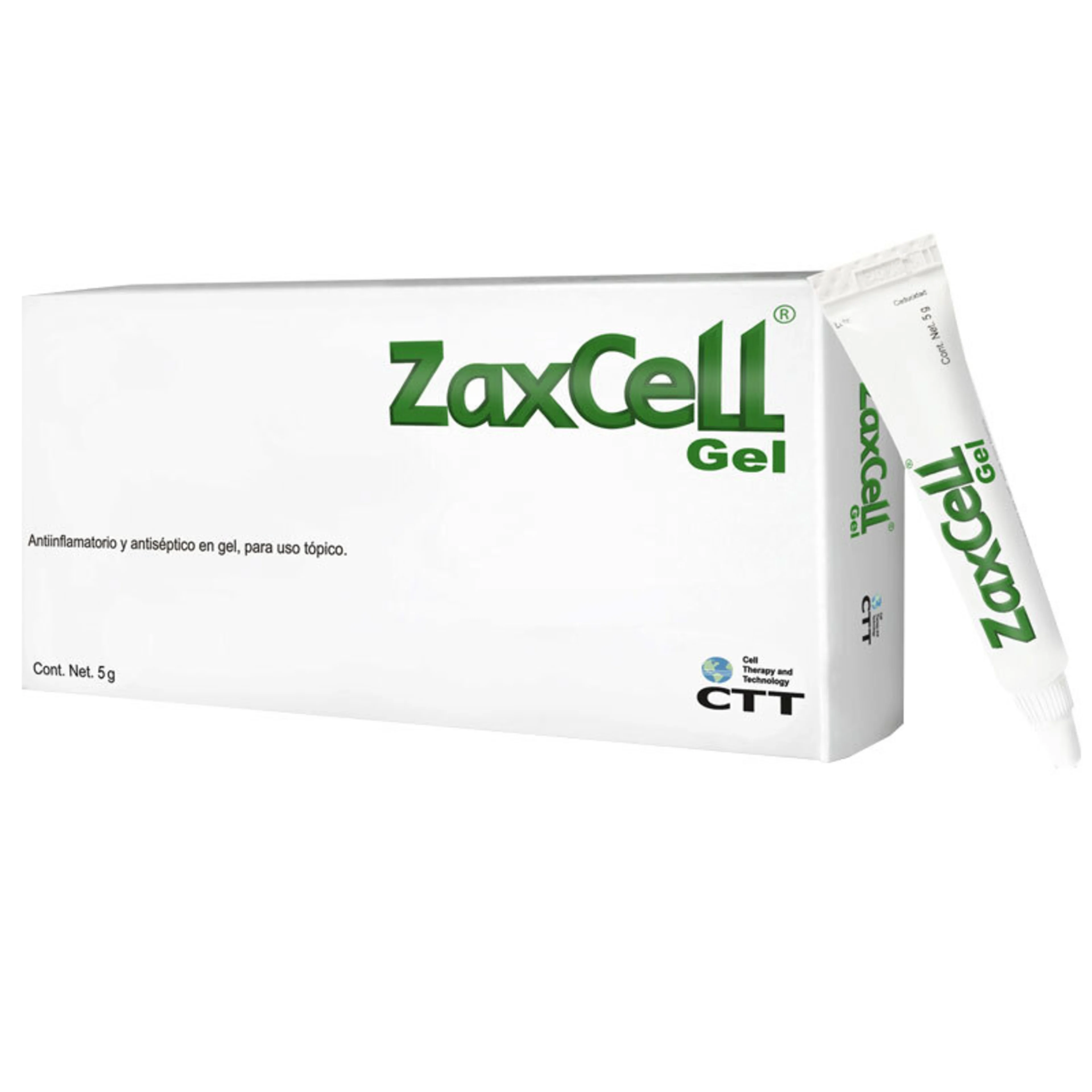 Zaxcell 8 G Antiinflamatorio Gel 5 Gr