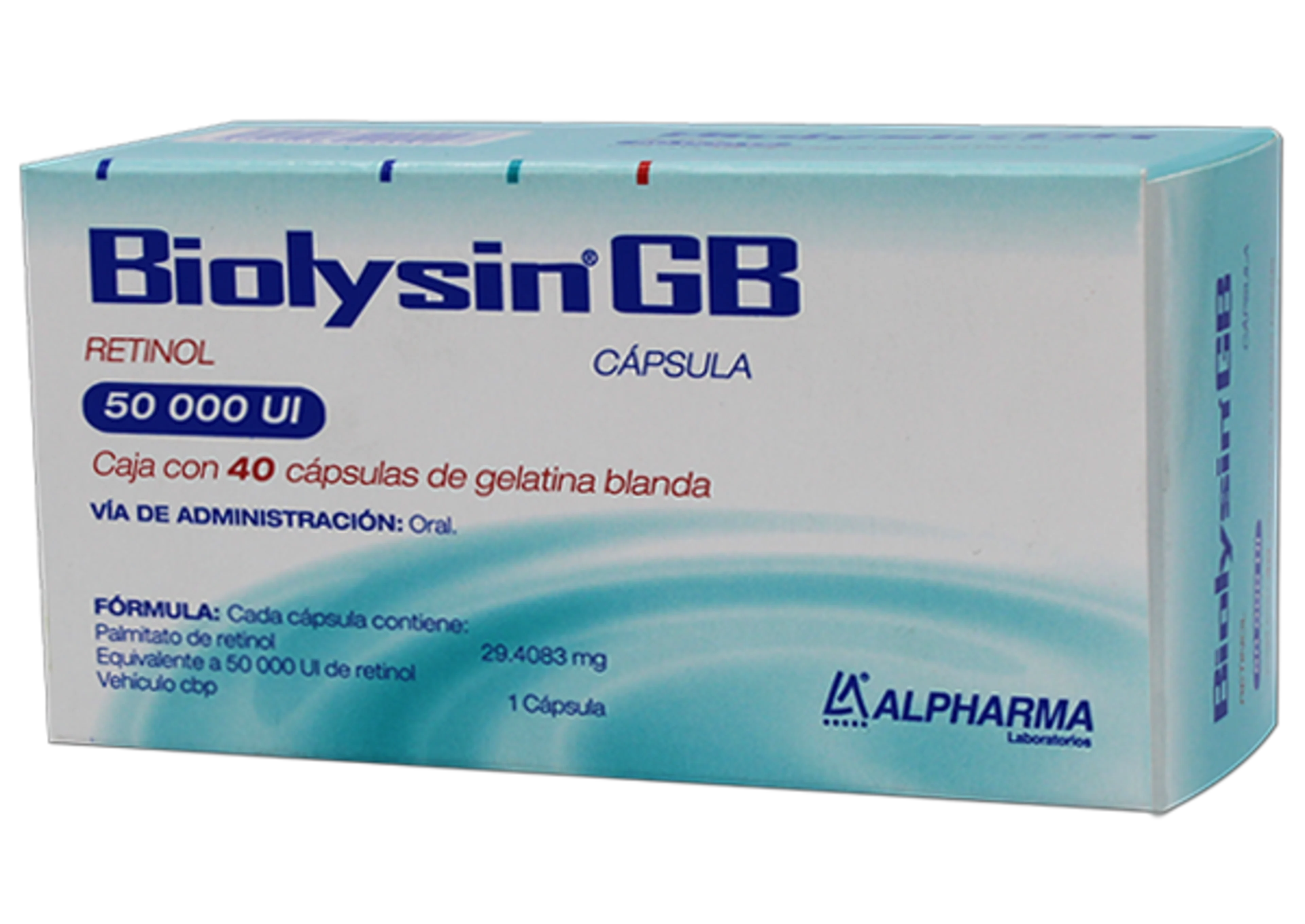 Biolysin GB con 40 Cápsulas