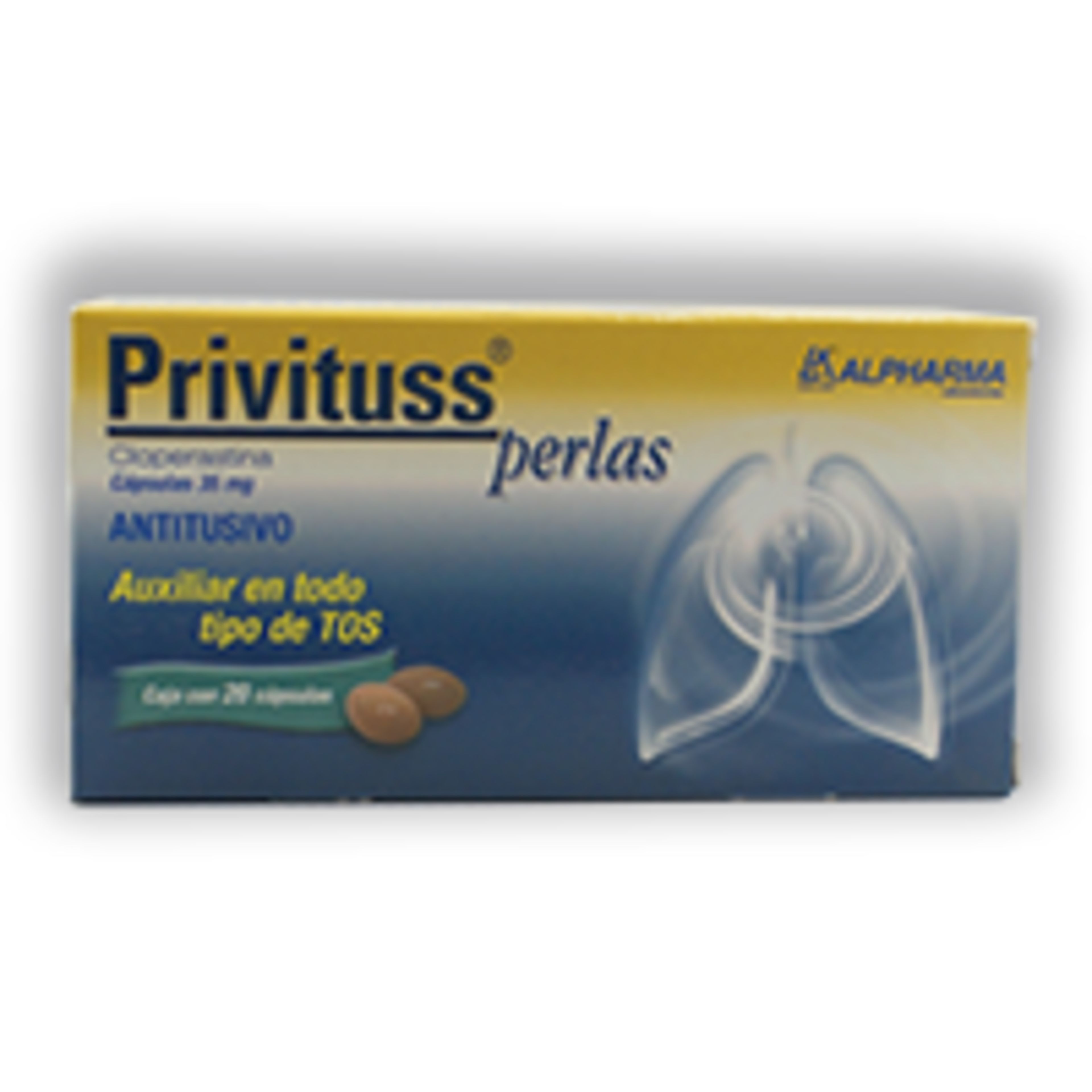 Privituss 35 Mg Con 20 Cápsulas