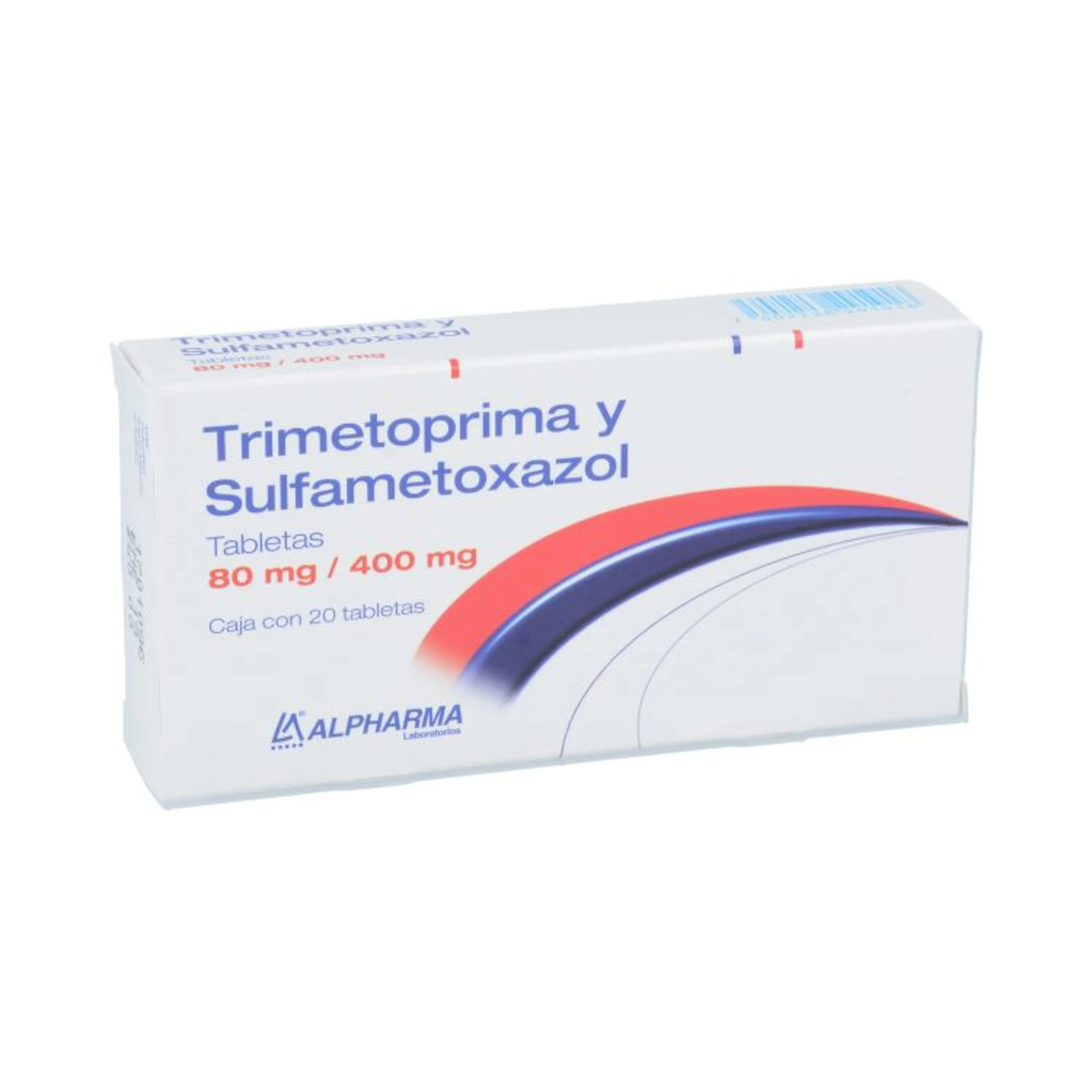 Trimetoprima Sulfametoxazol 80 / 400 Mg Con 20 Tabletas