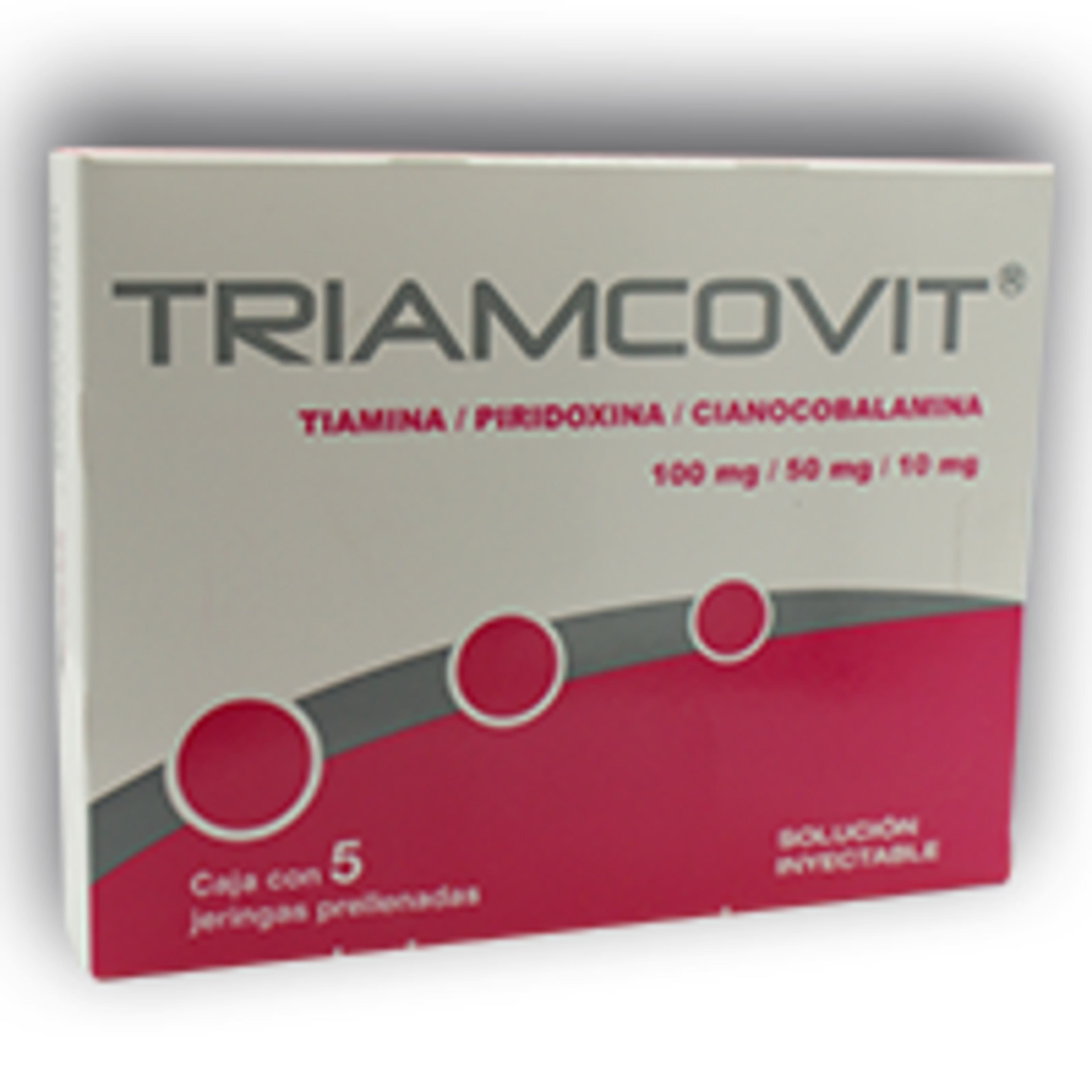 Triamcovit con 5 Jeringas Prellenadas de 2 ml