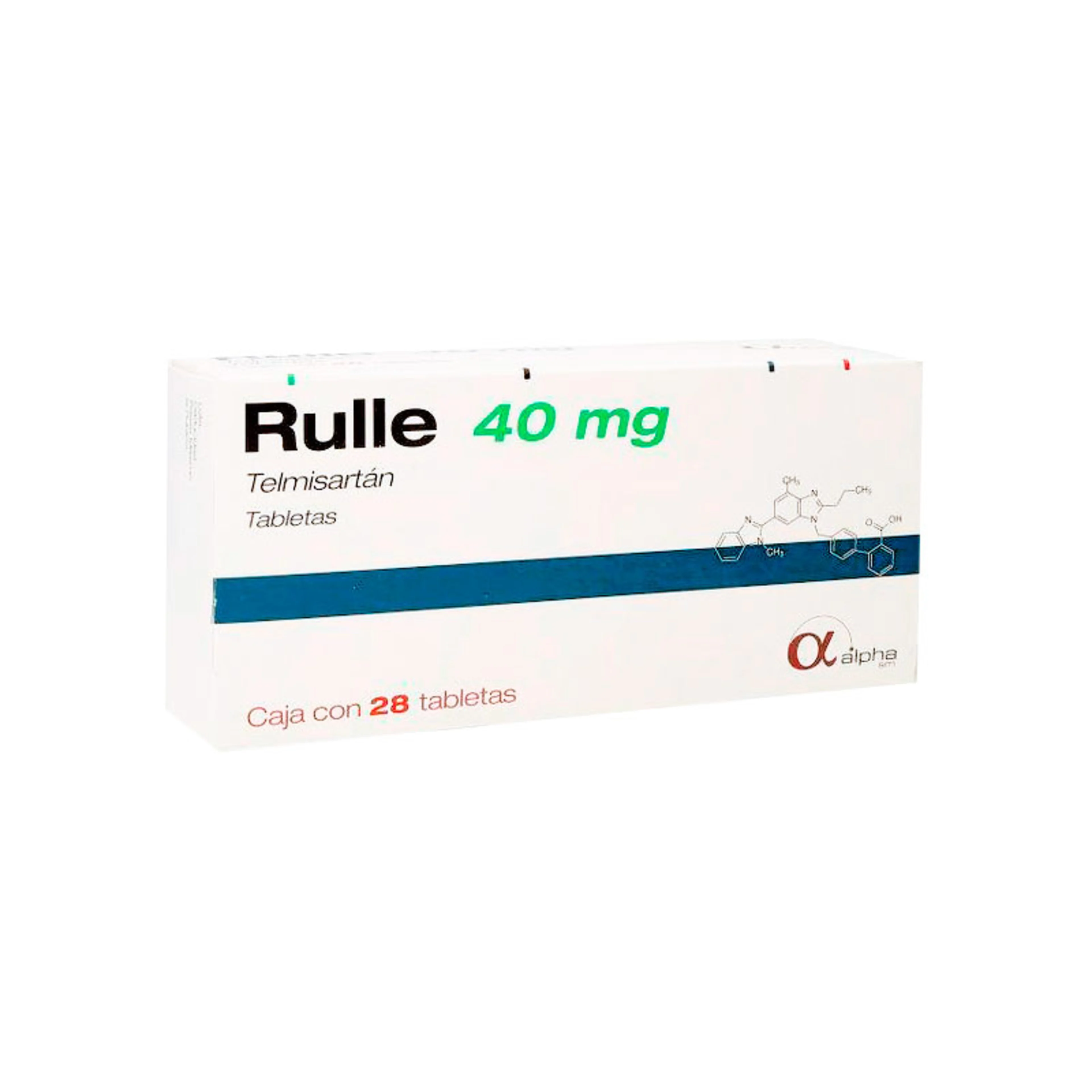 Rulle 40 Mg Con 28 Tabletas