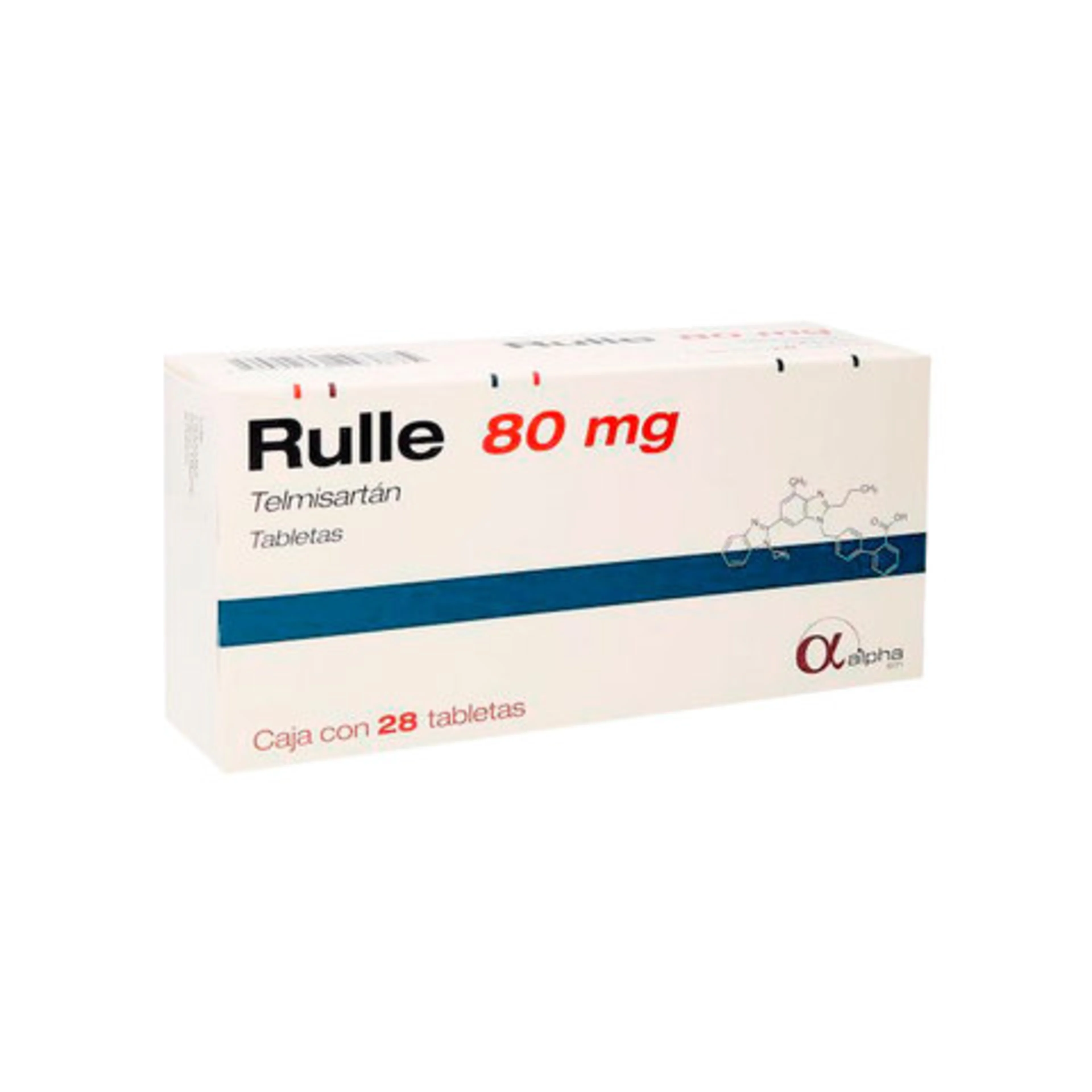 Rulle 80 Mg Con 28 Tabletas