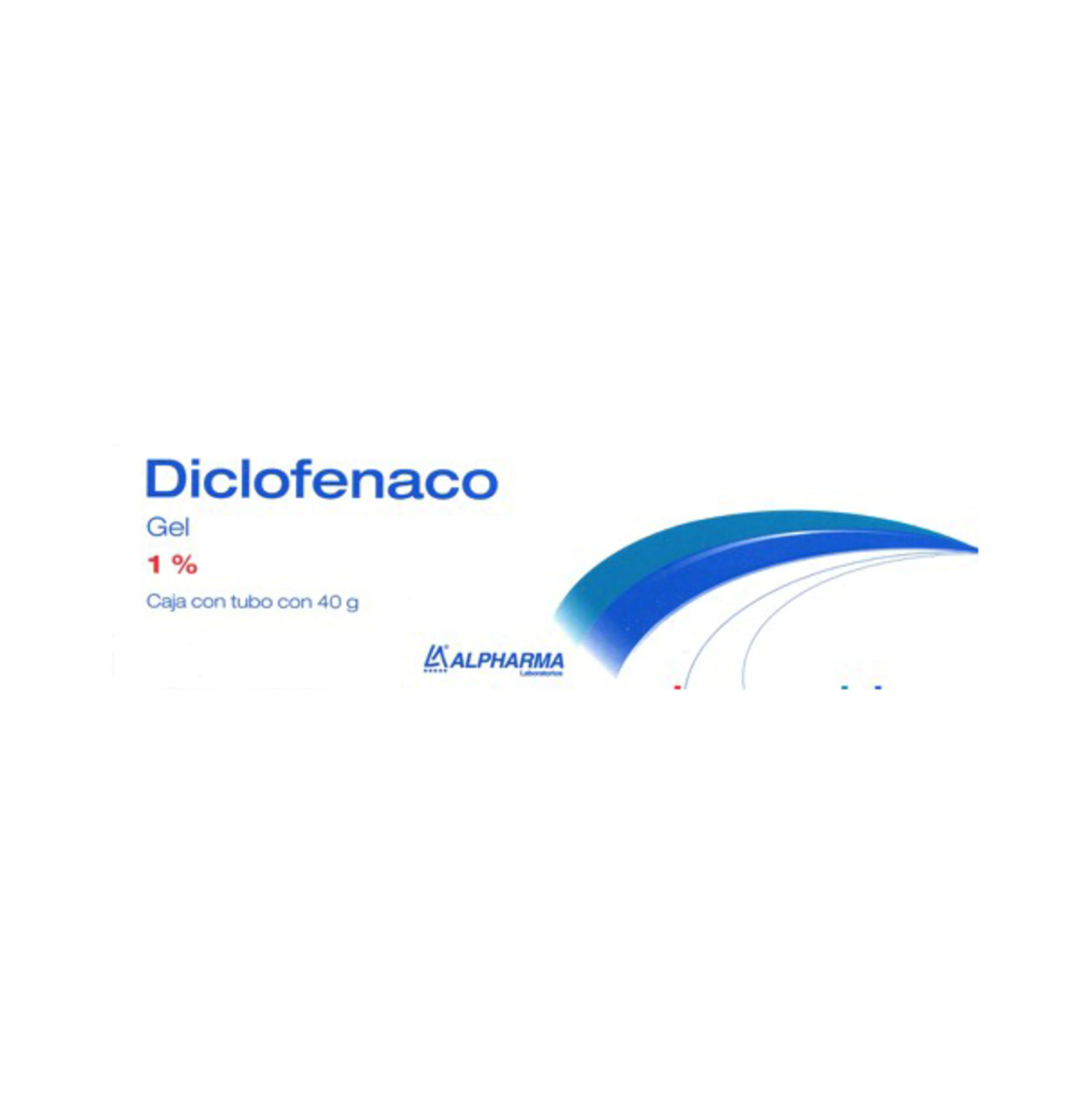 Diclofenaco 1% Gel Con 40 Gr