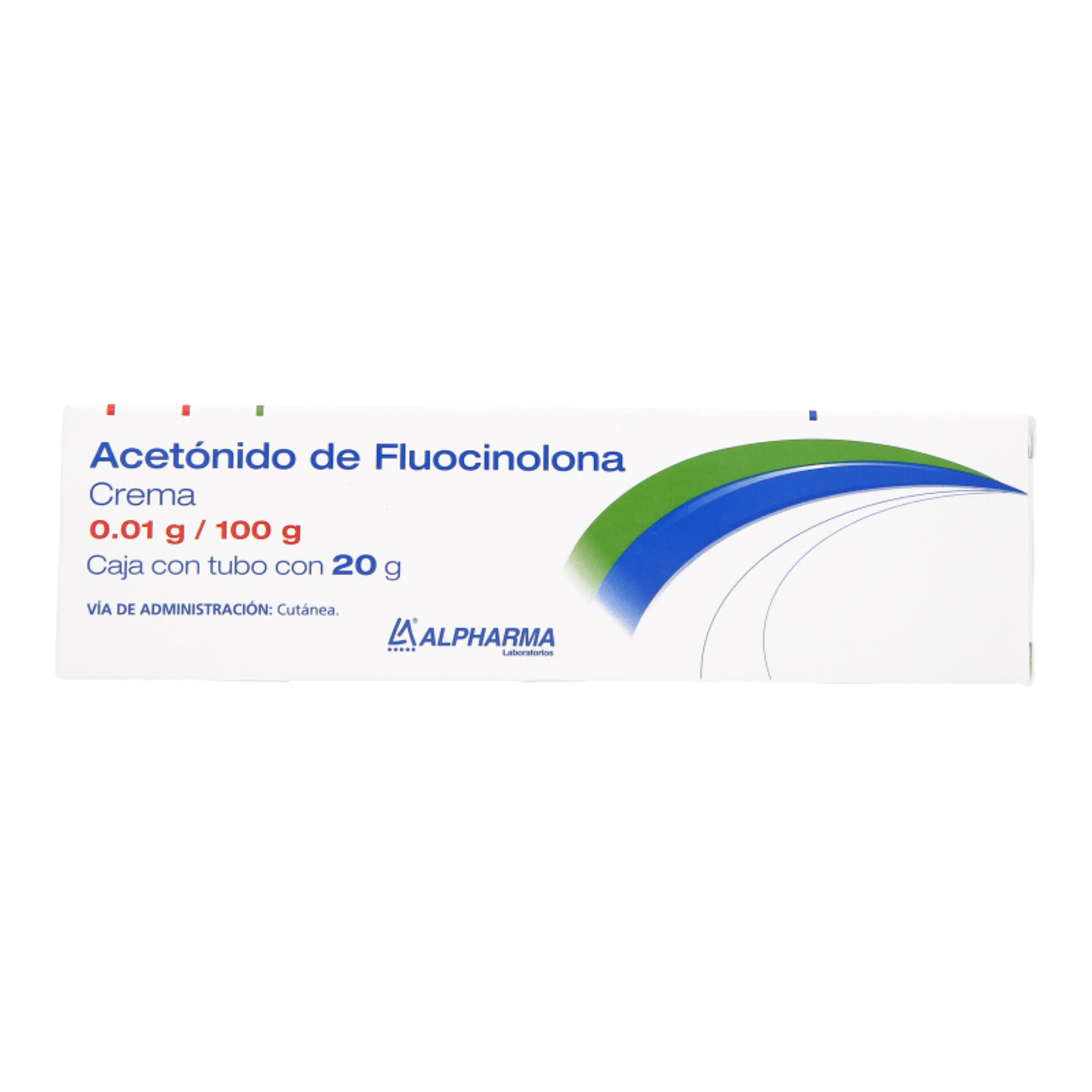 Acetónido De Fluocinolona 0.01 G Crema Con 20 G