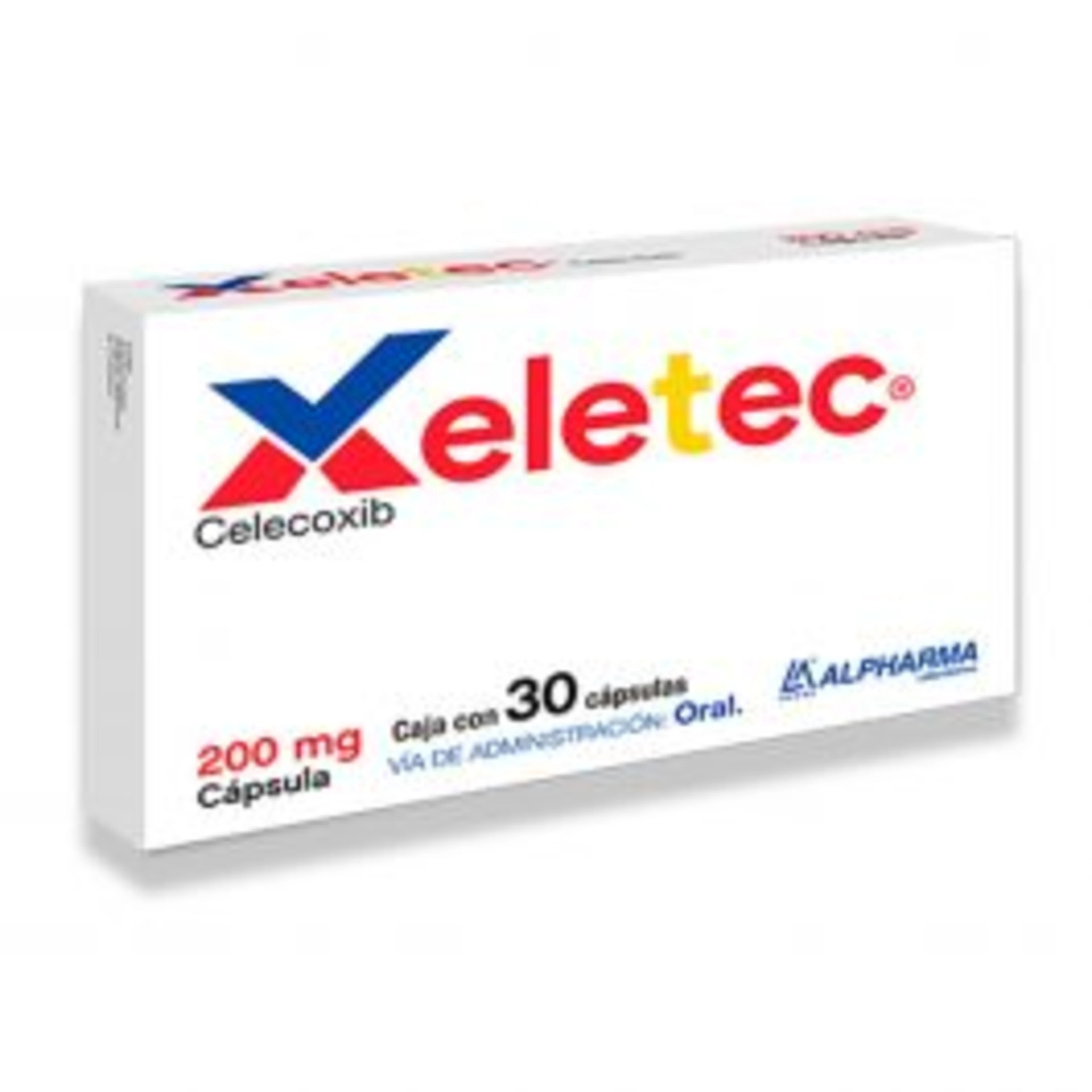 Xeletec 200 Mg Con 30 Cápsulas