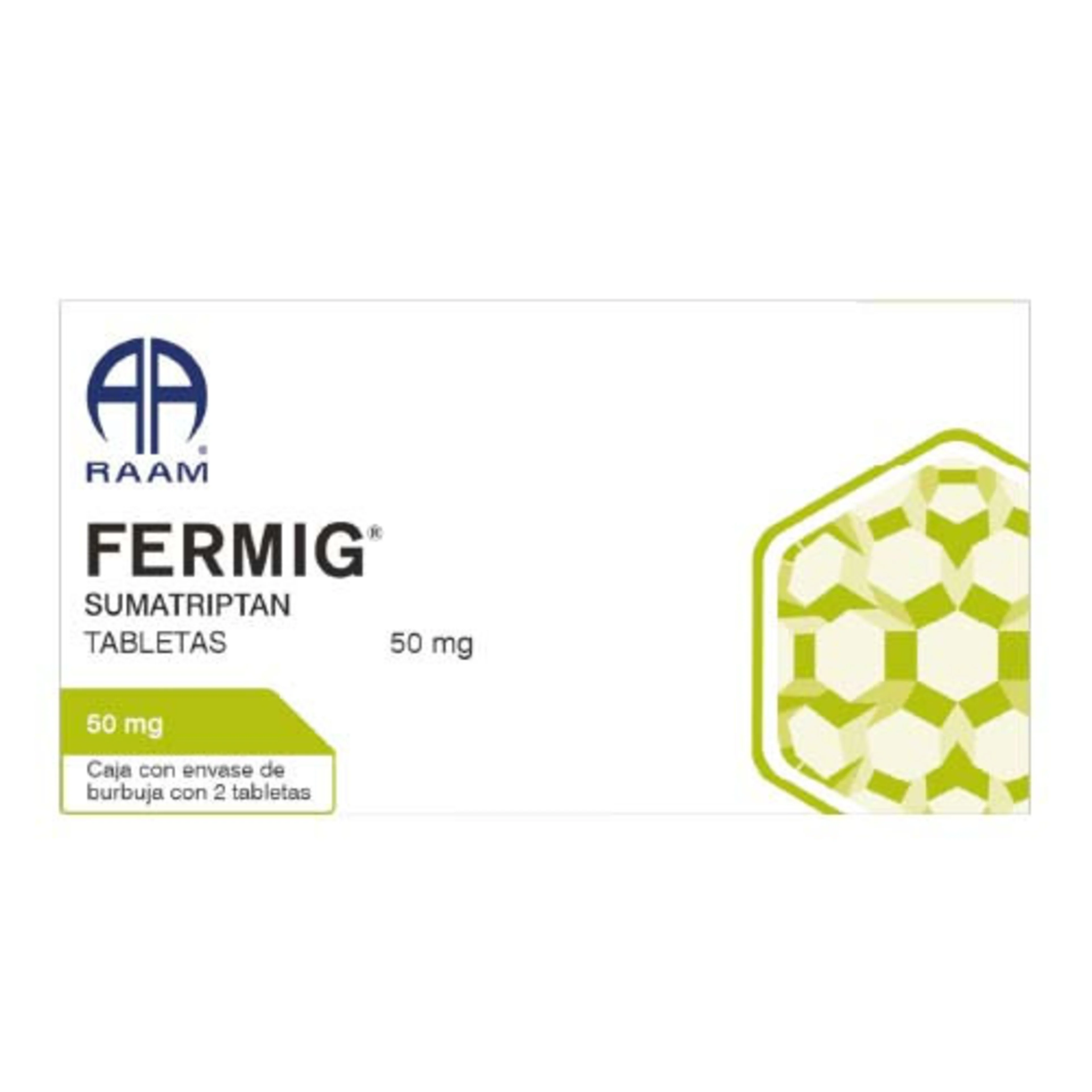 Fermig 50 Mg Con 2 Tabletas
