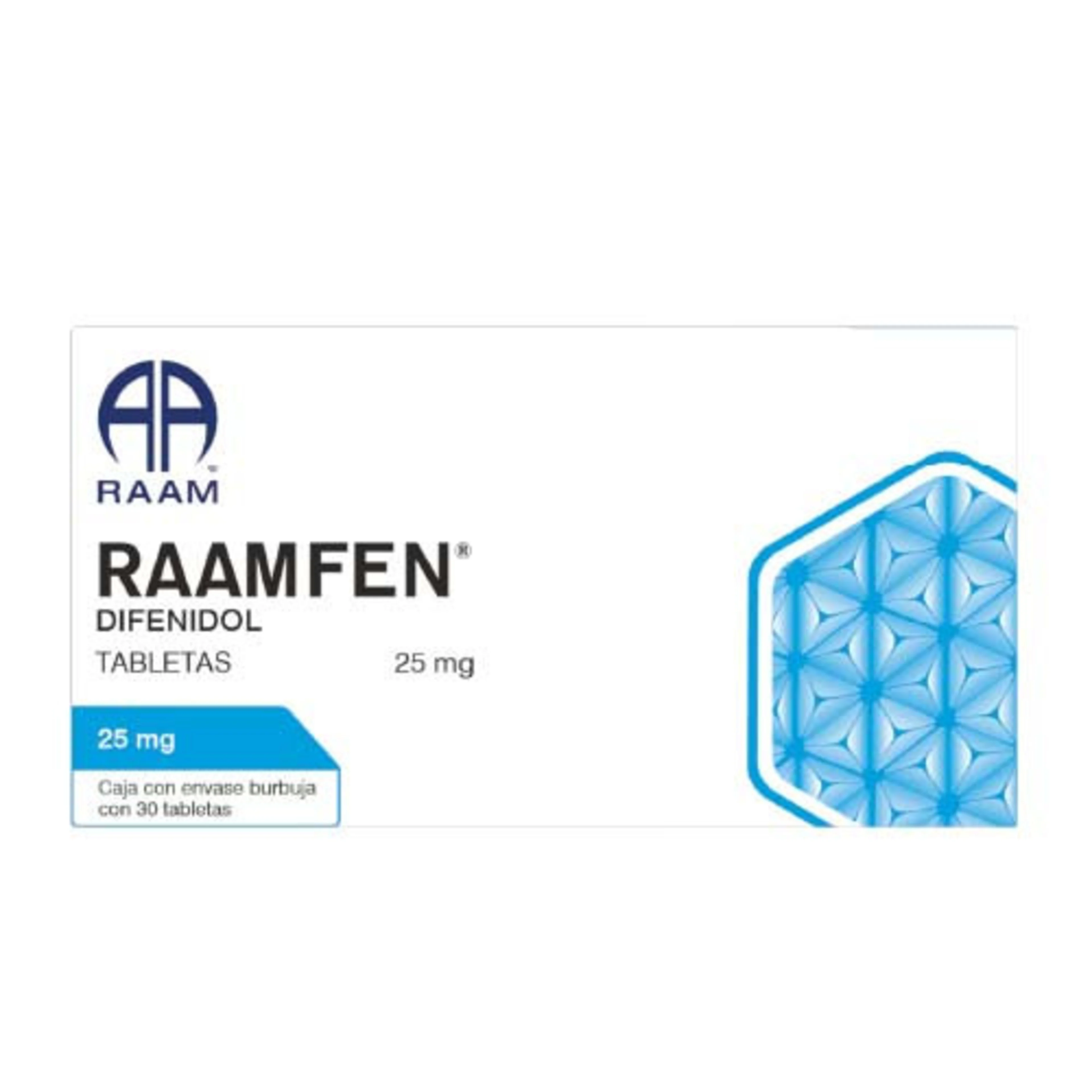Raamfen 25 Mg Con 30 Tabletas