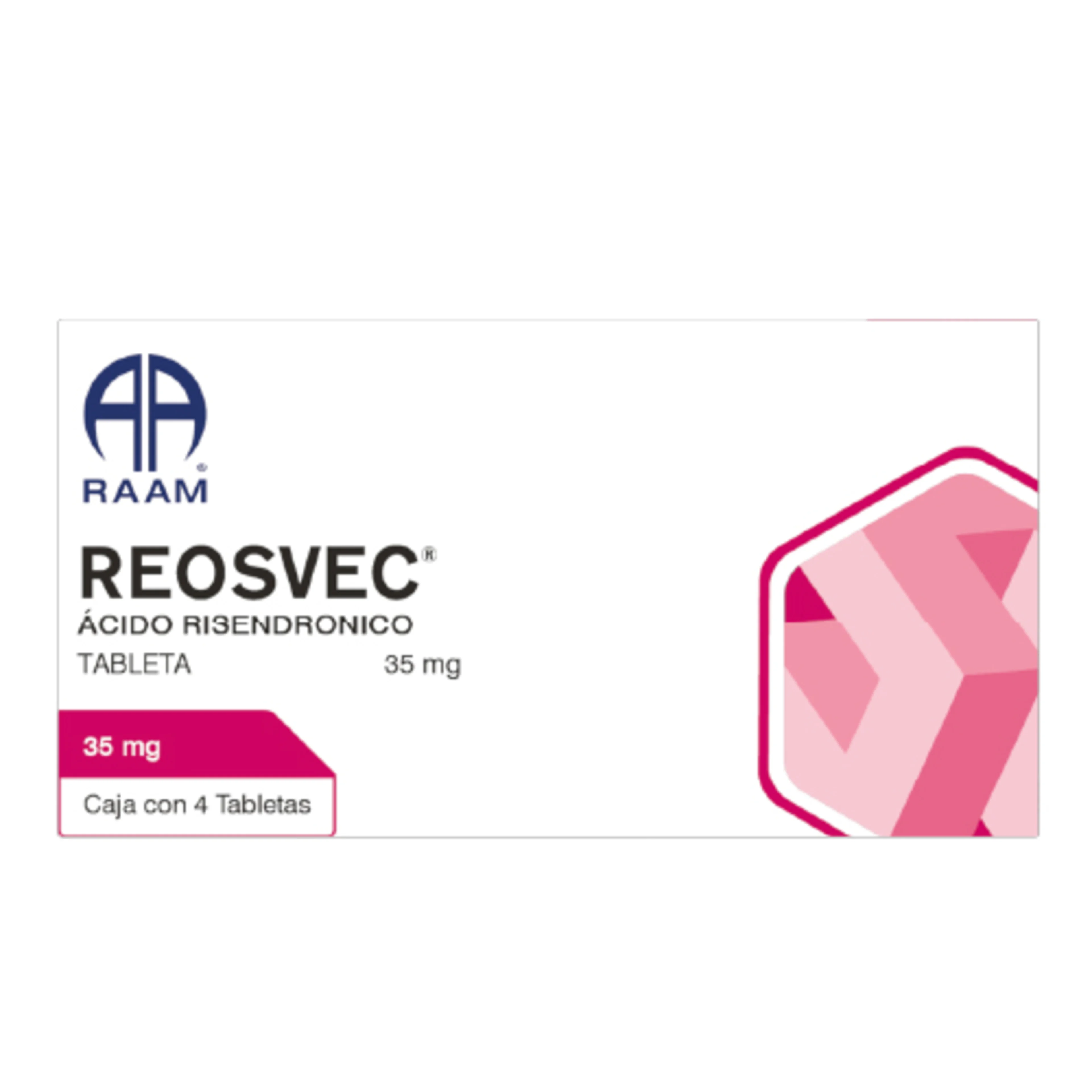 Reosvec 35 Mg Con 4 Tabletas