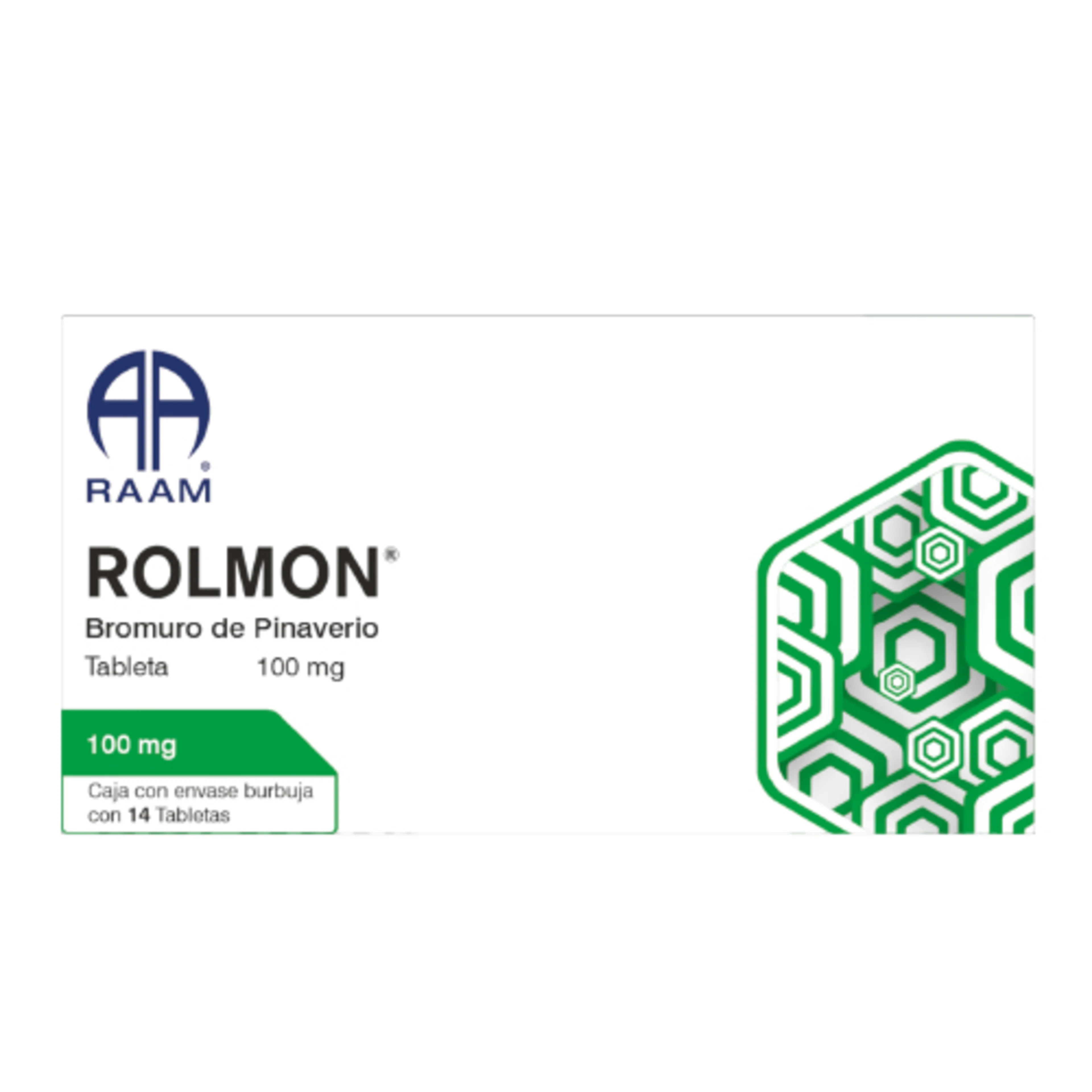 Rolmon 100 Mg Con 14 Tabletas