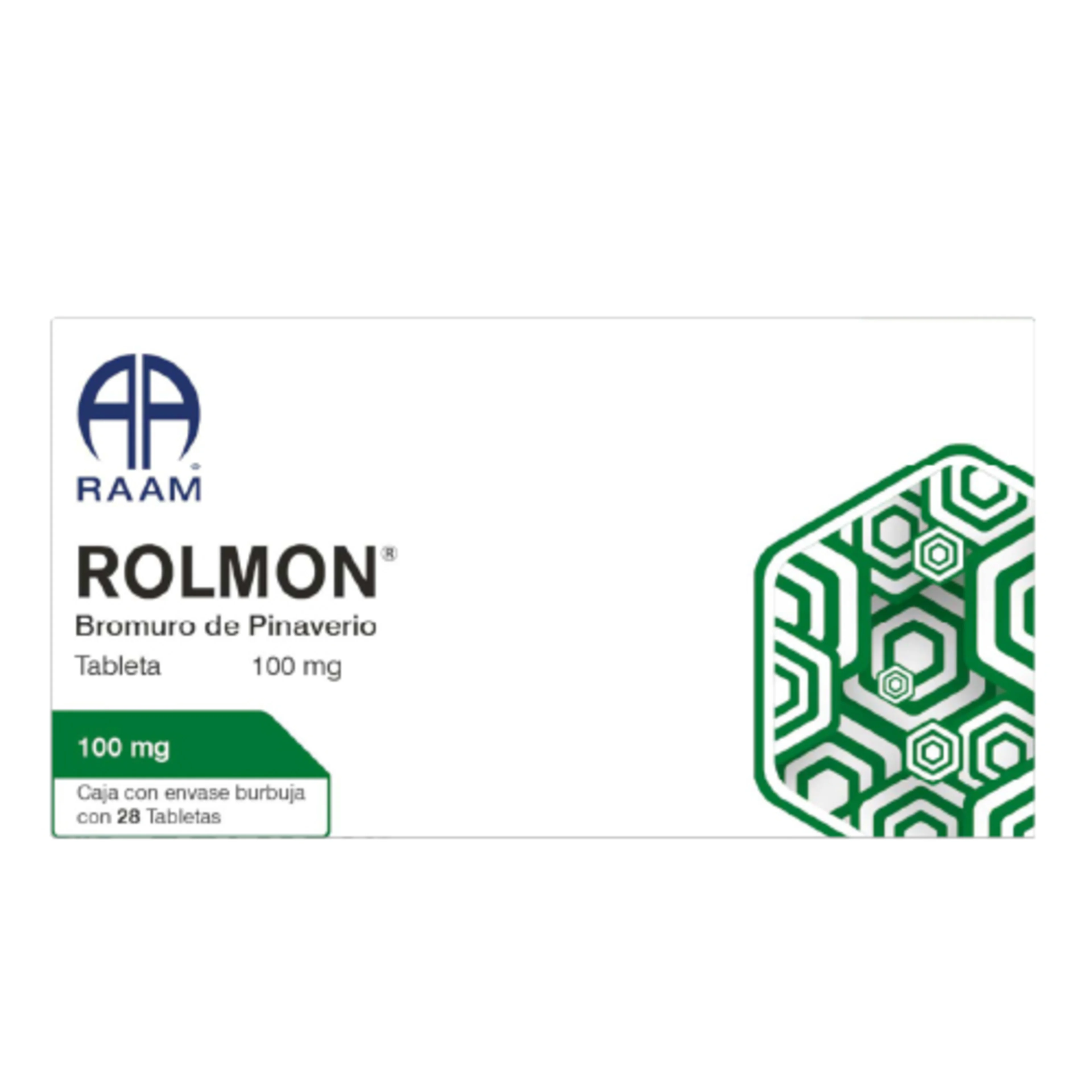 Rolmon 100 Mg Con 28 Tabletas