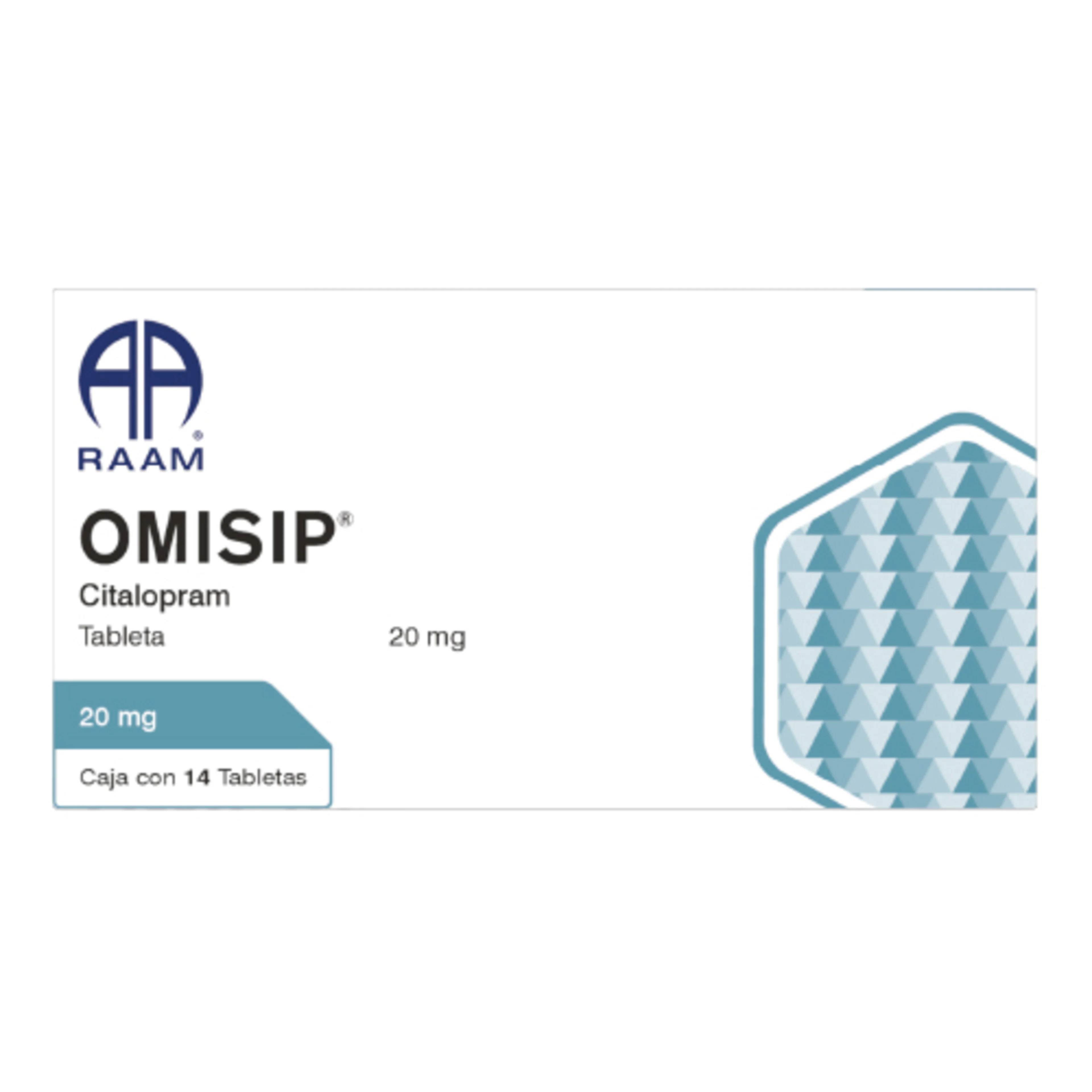 Omisip 20 Mg Con 14 Tabletas