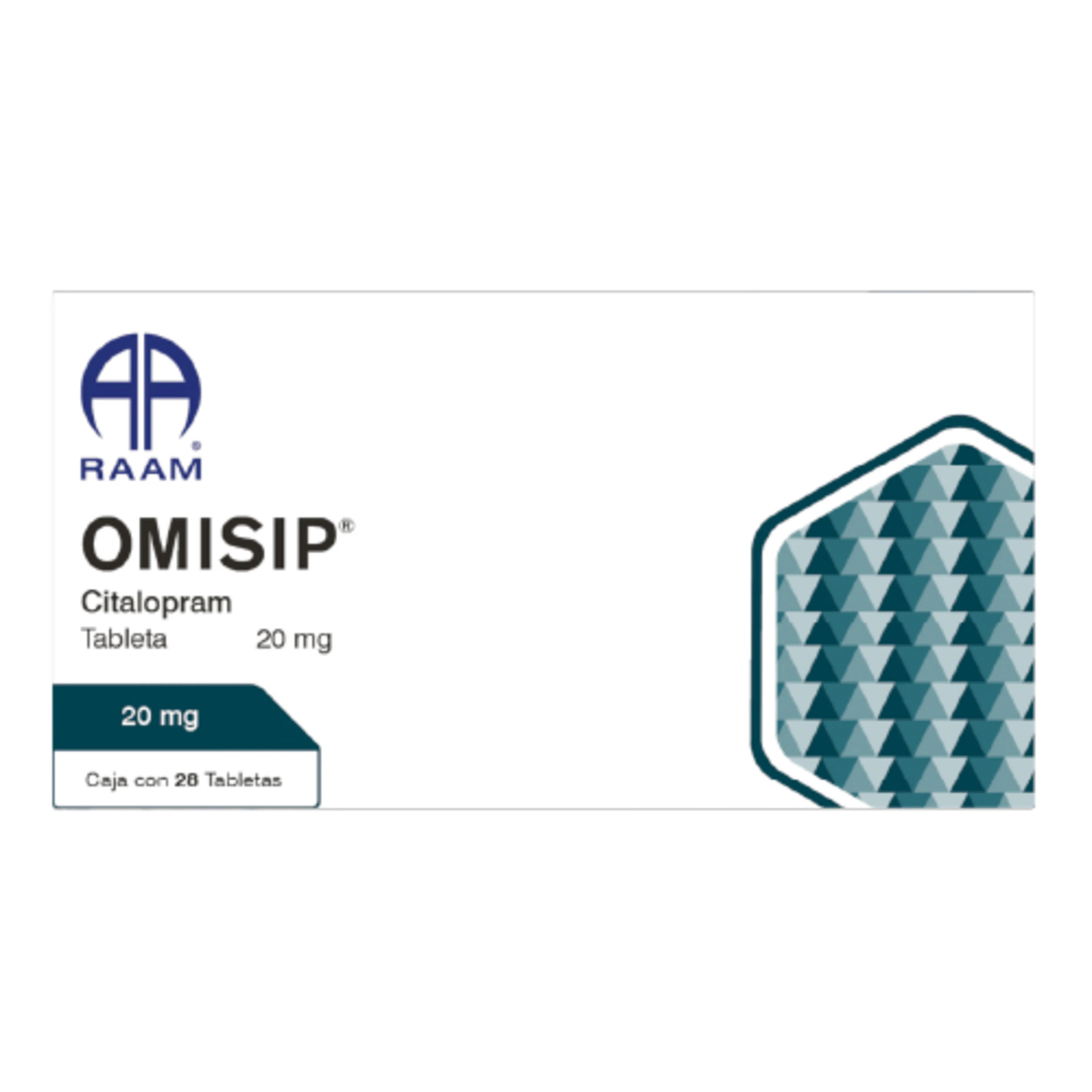 Omisip 20 Mg Con 28 Tabletas