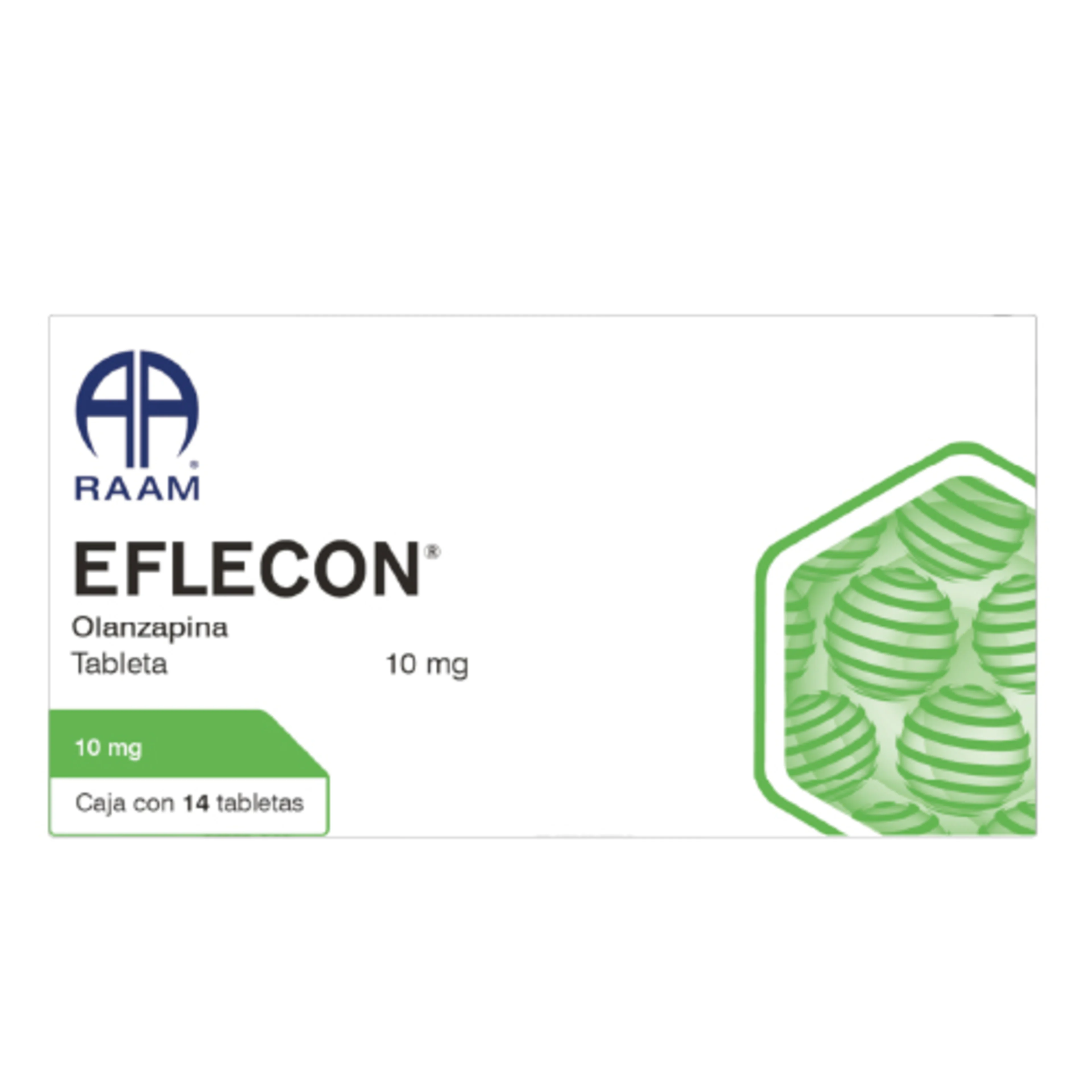 Eflecon 10 Mg Con 14 Tabletas