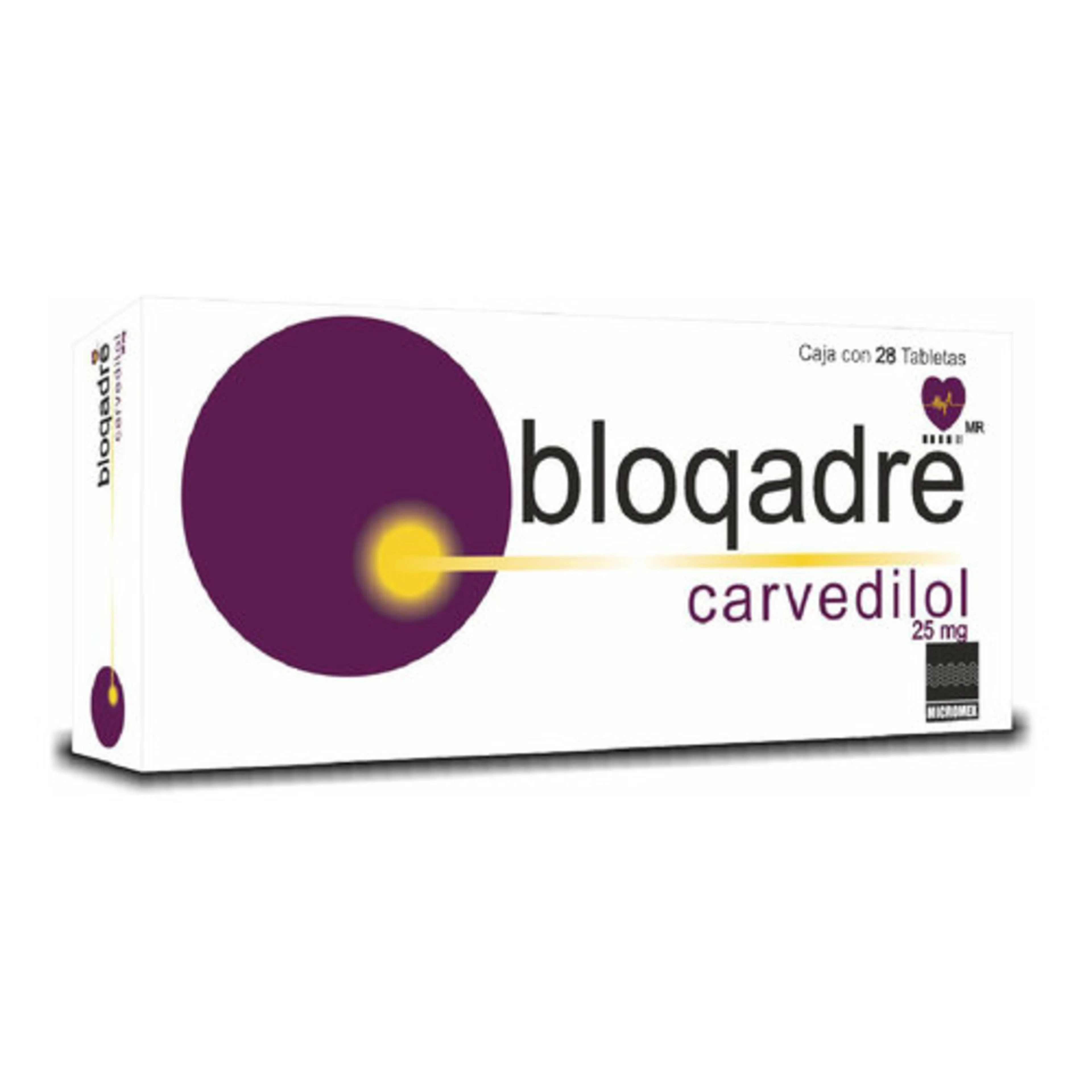 Bloqadre 25 Mg Con 28 Tabletas
