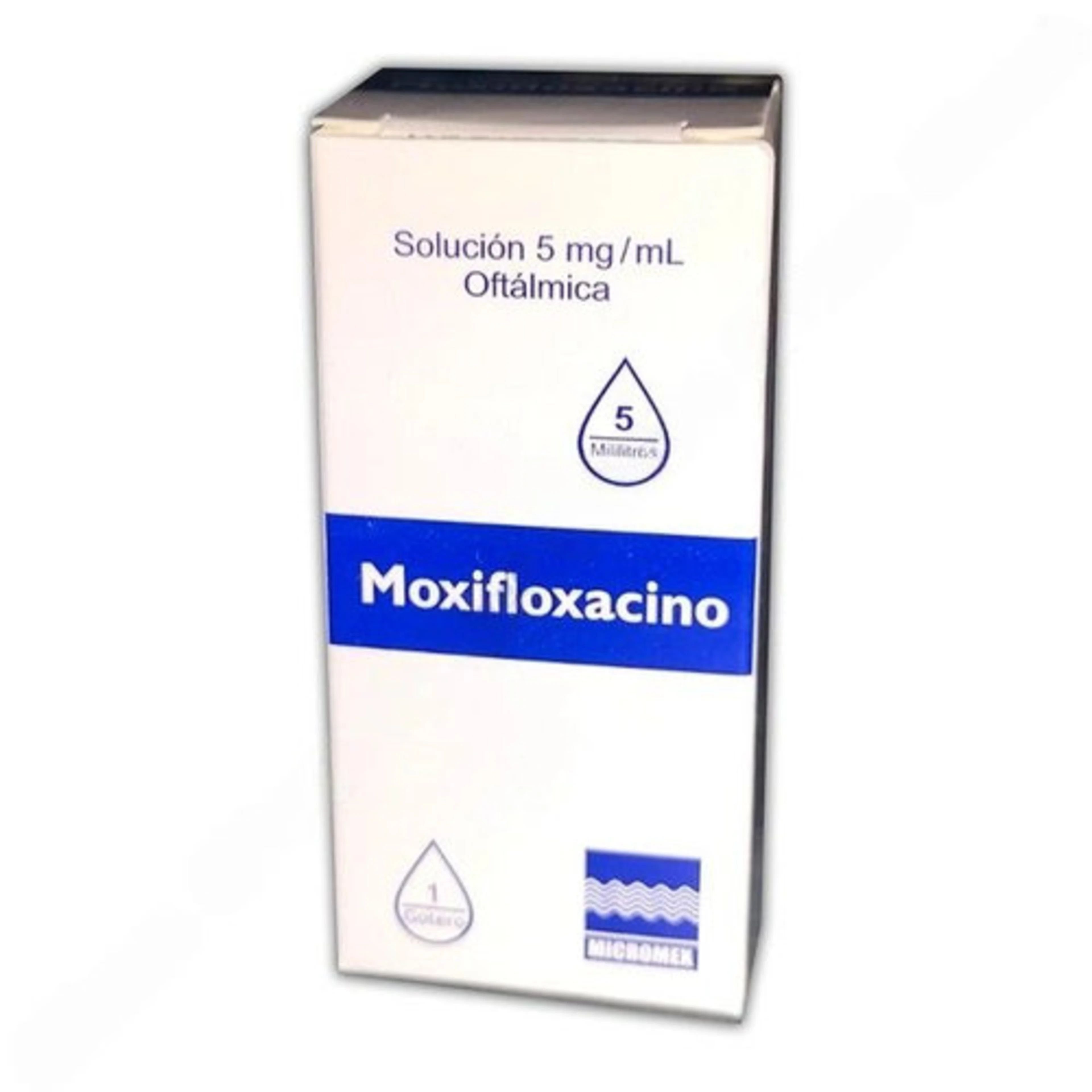Moxifloxacino 5Mg/Ml Con 5 Ml