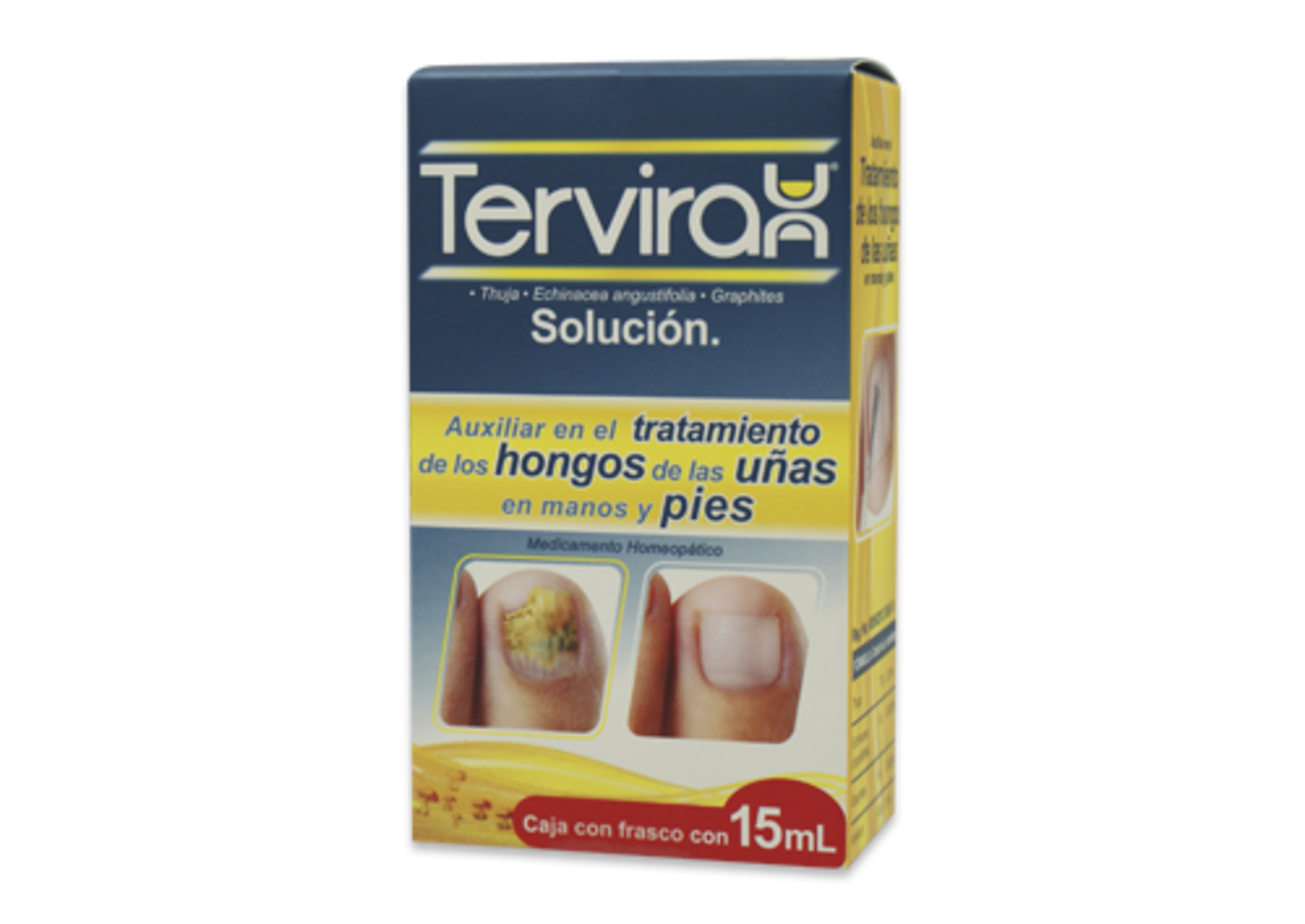 Tervirax Tratamiento Hongos Uñas Solución 15 Ml