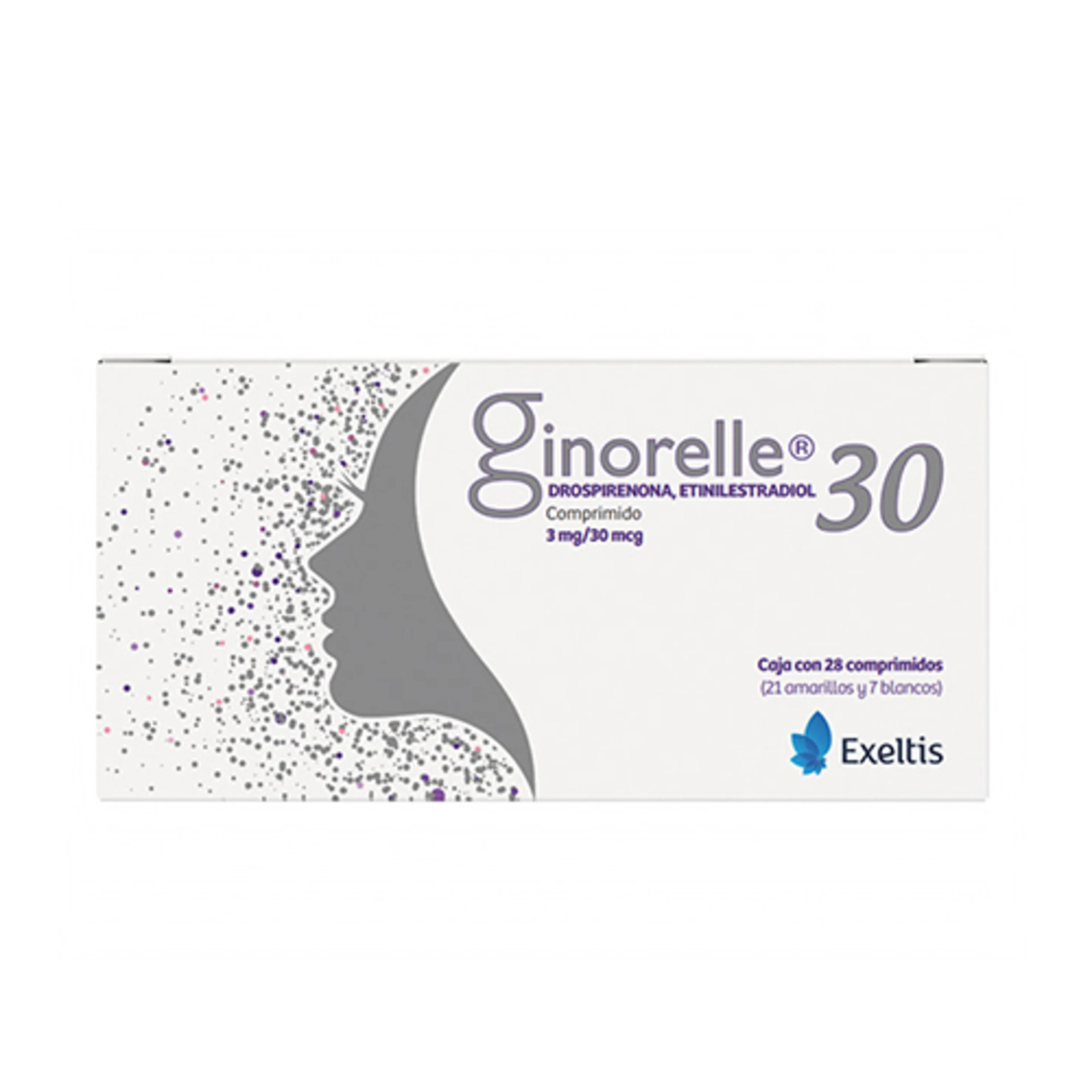 Ginorelle 3 Mg/30 Mcg Con 28 Comprimidos